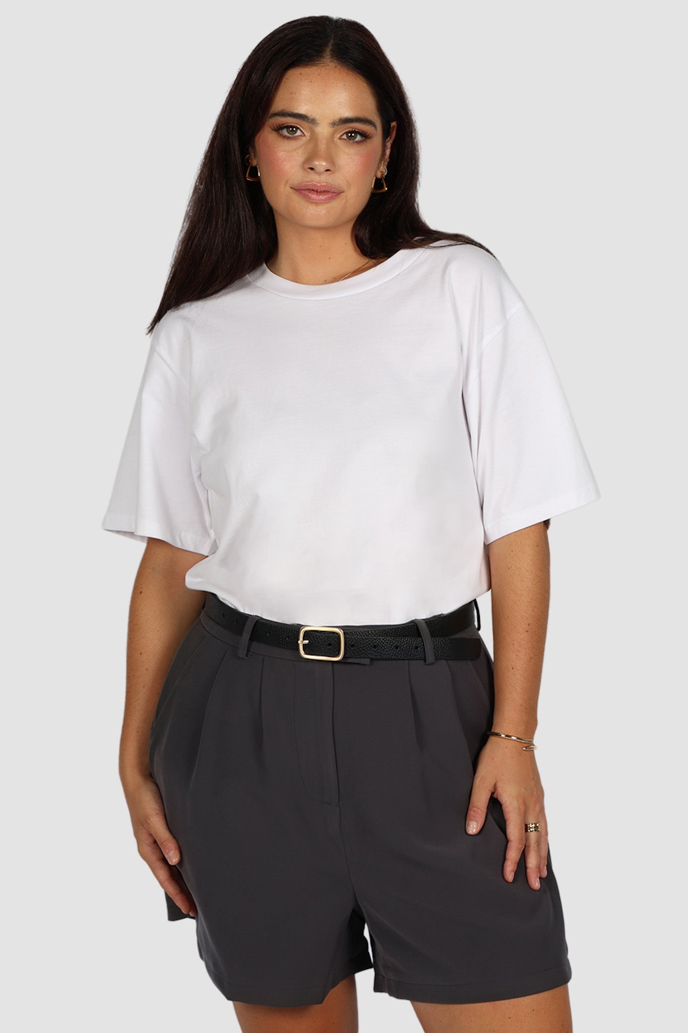 WYATT SHORT DEEP CHARCOAL