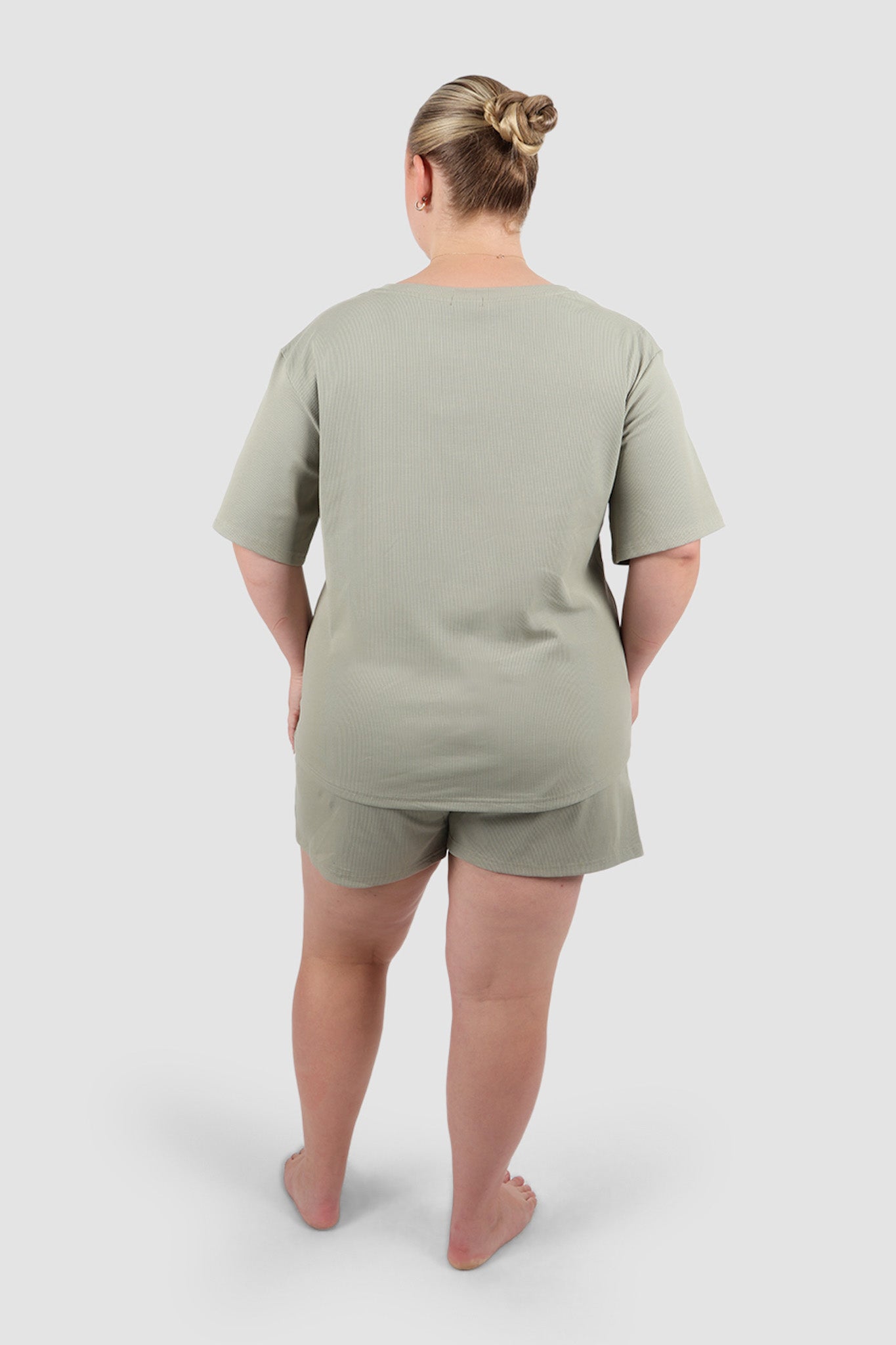 TORLA RIB SHORTS SAGE