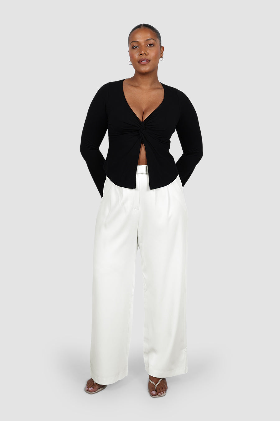 COLT L/S TWIST TOP BLACK