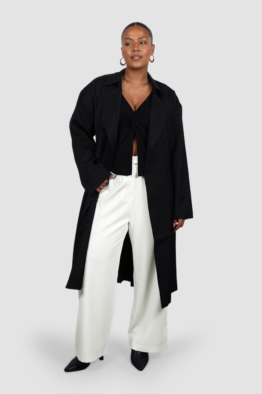 COLT L/S TWIST TOP BLACK