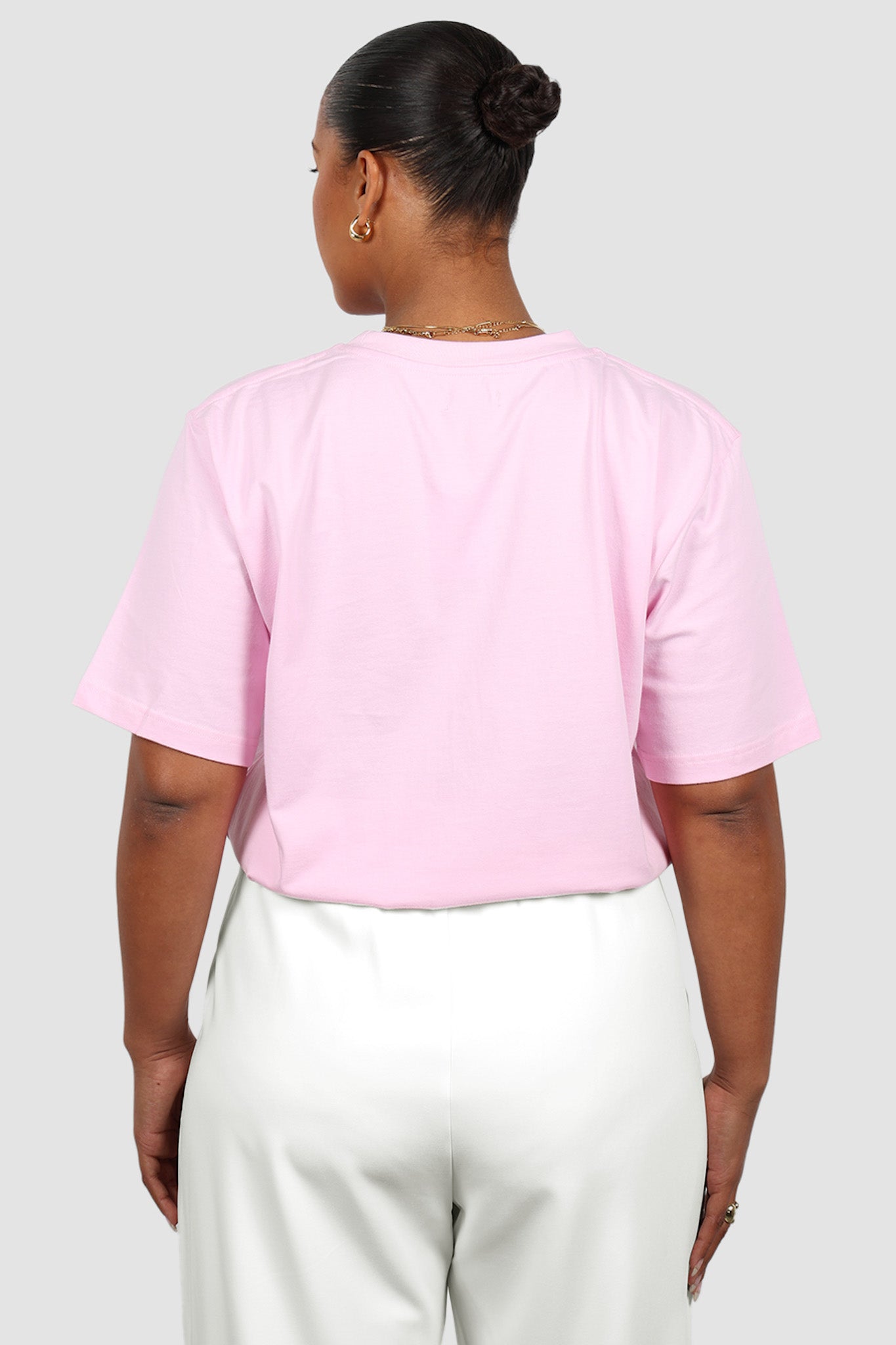 SIGNATURE LOGO TEE PINK