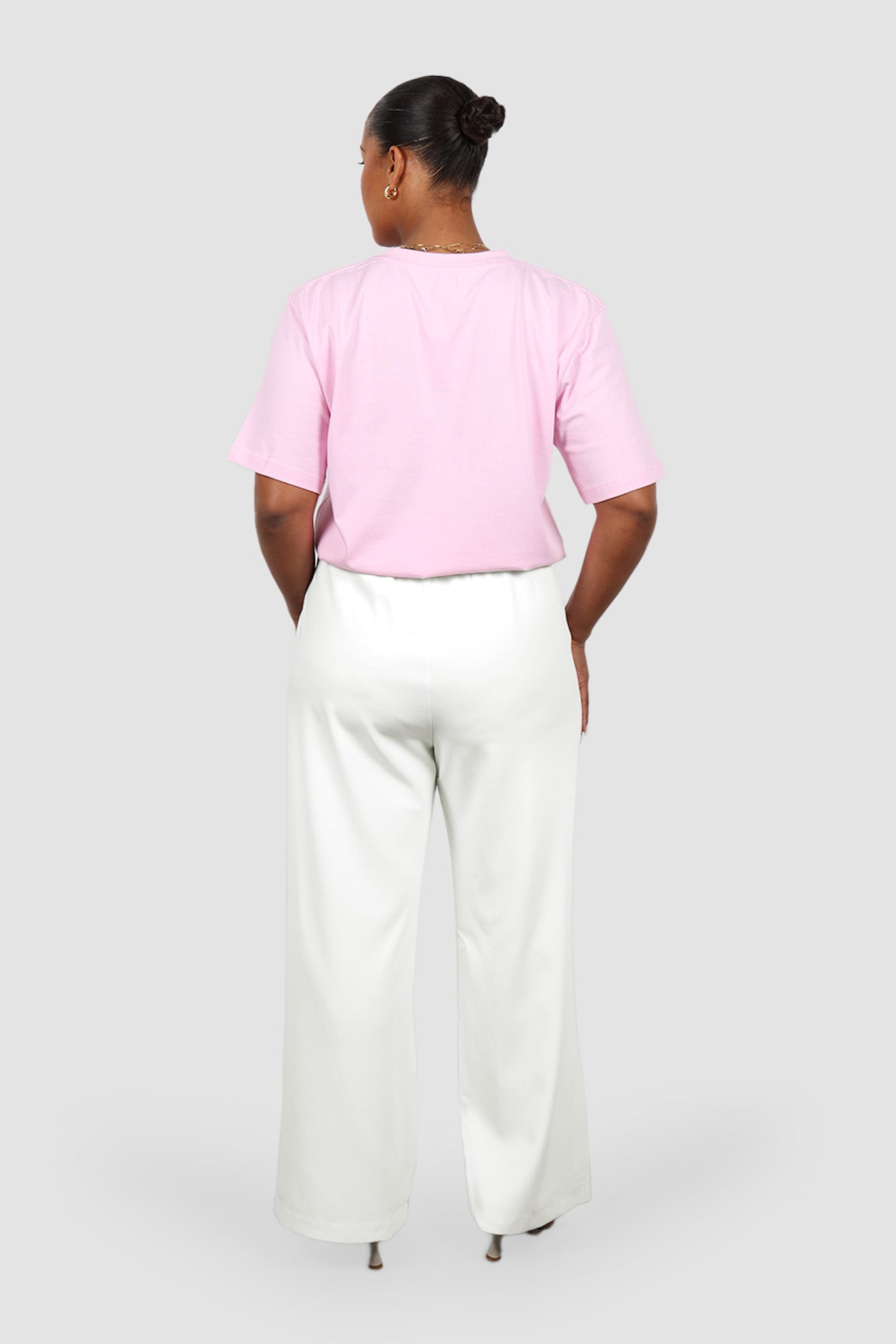 SIGNATURE LOGO TEE PINK