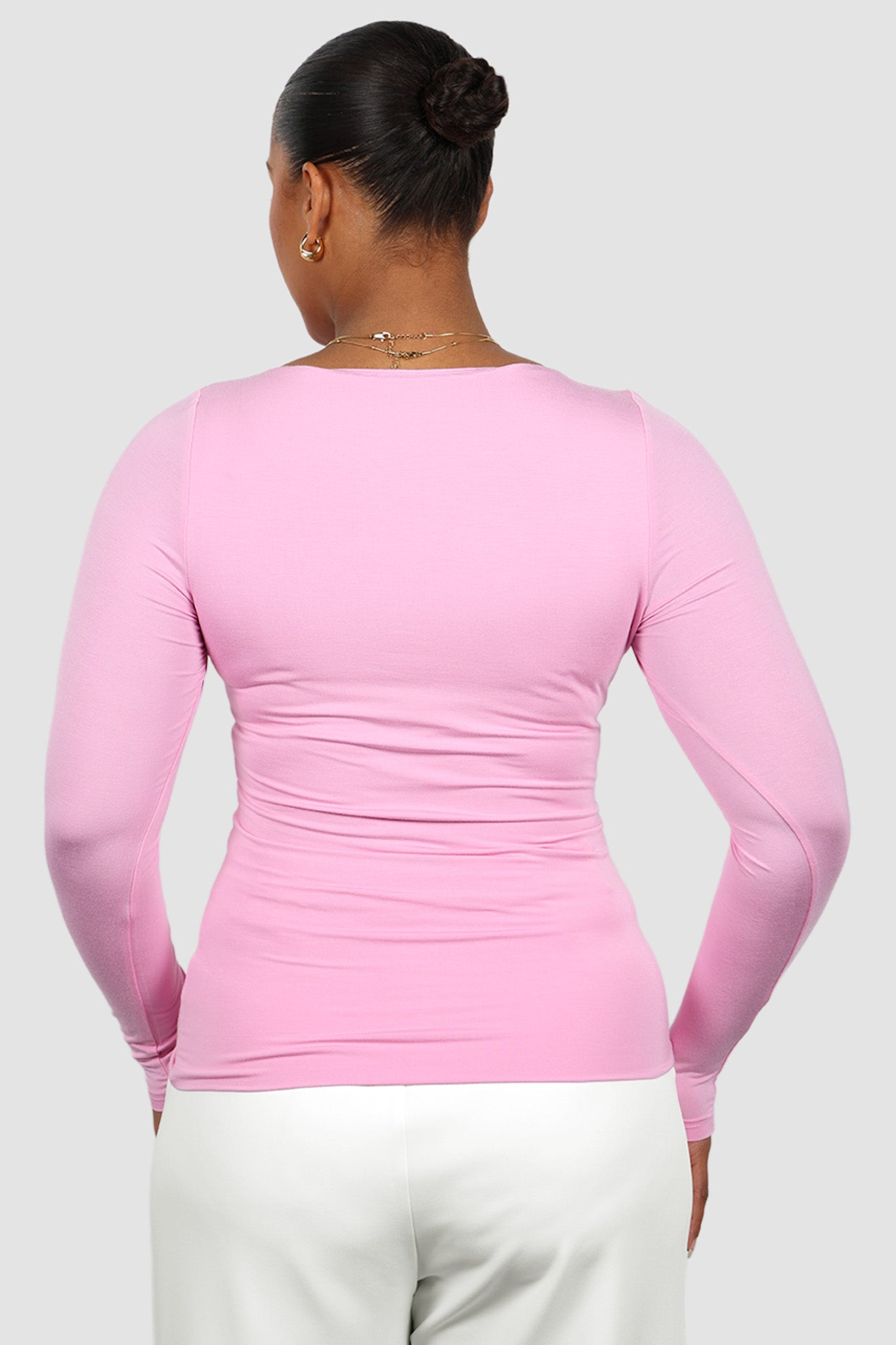 ULTRASOFT ORLA L/S TOP PINK