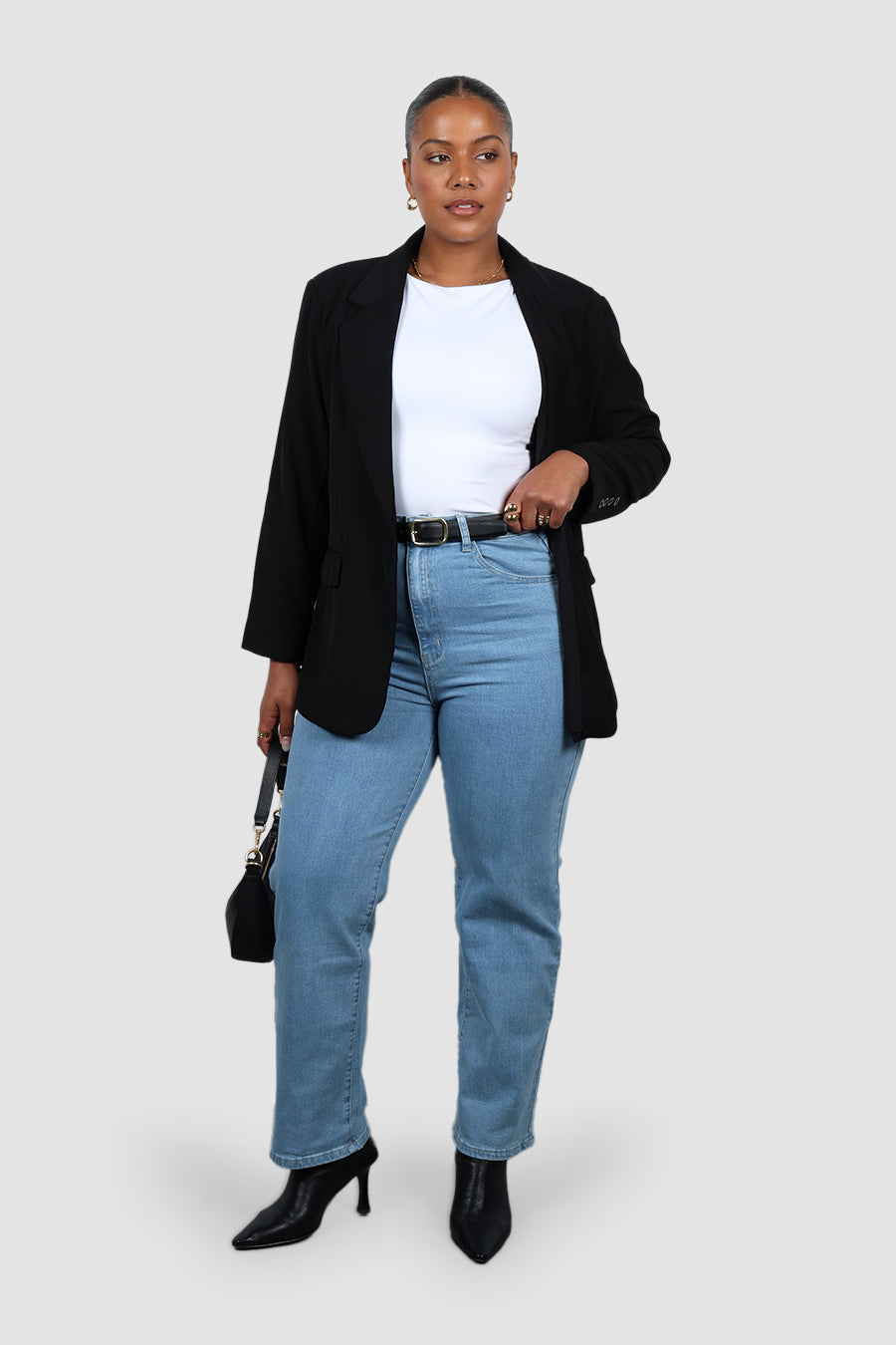 【HI FI FNK】21FW★ Ed Two-Tuck Denim Pants The Tux Sidestepper Sneak Fray - Double Stacked | MOTHER DENIM
