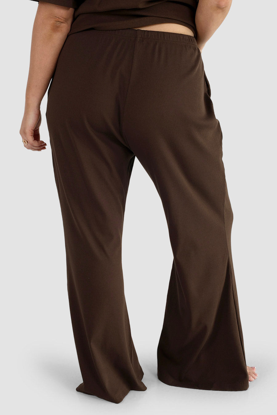 RAYLN RIB PANTS ESPRESSO