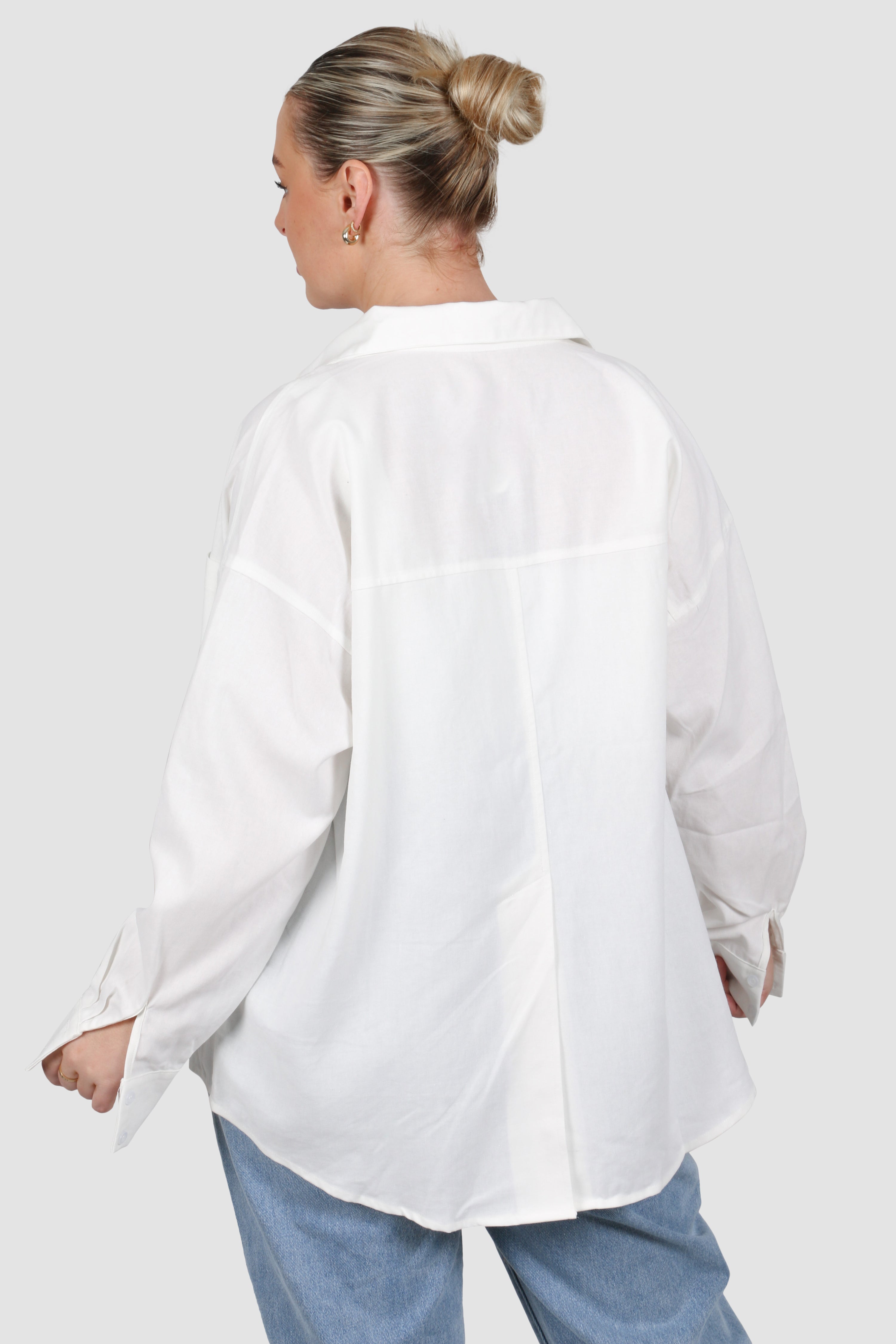 BEXLEY BUTTON SHIRT WHITE