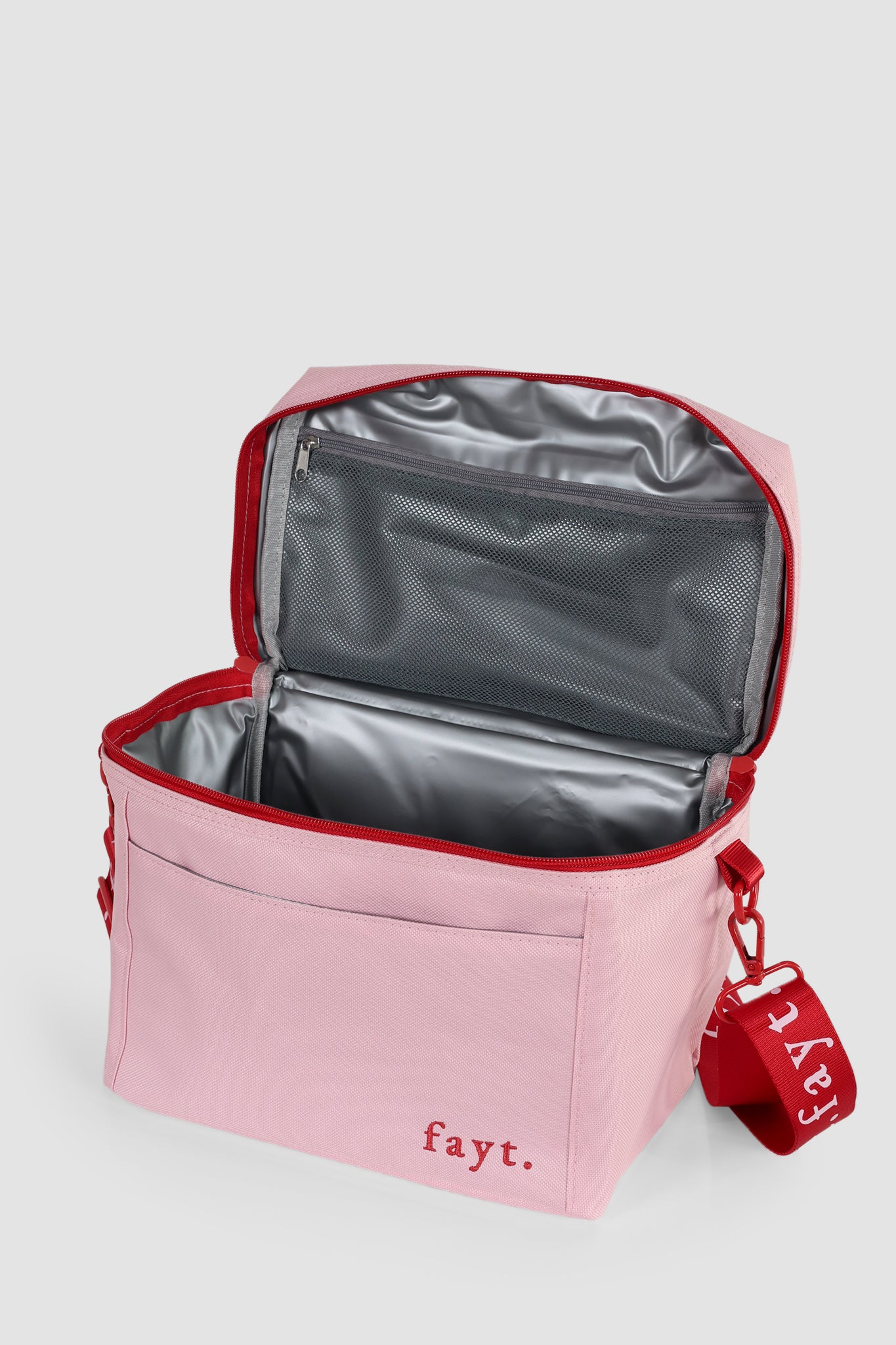 FAYT LUNCH BAG PINK/RED
