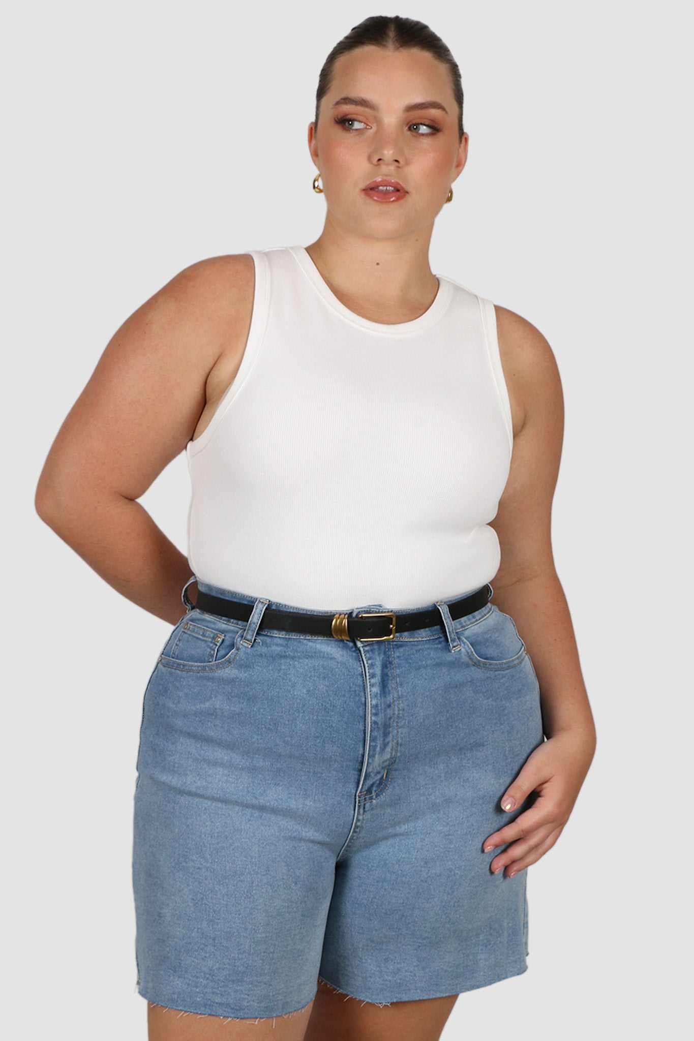 JAGGER DENIM SHORT BLUE WASH