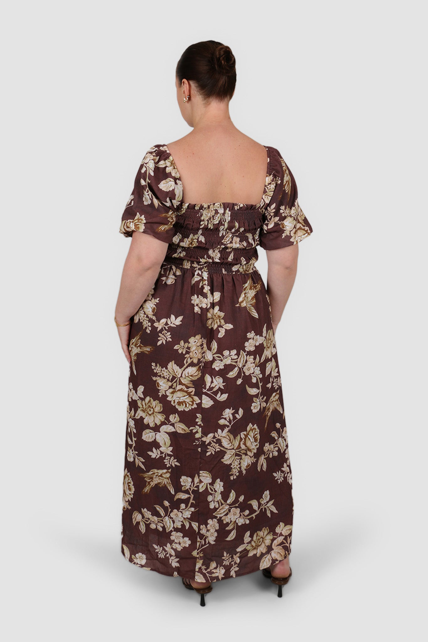 ISMAE MAXI DRESS GOLDEN MEADOW
