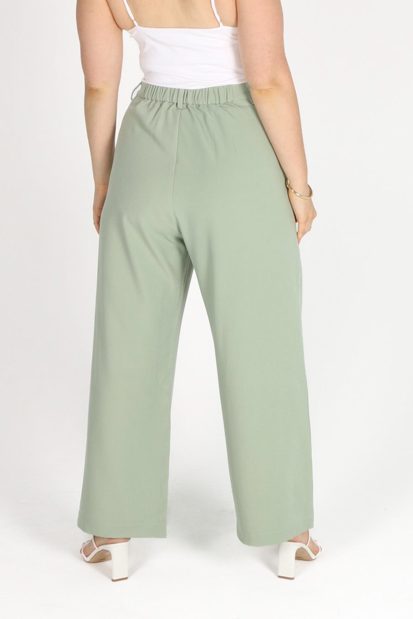 DOWNTOWN PANT SOFT GREEN