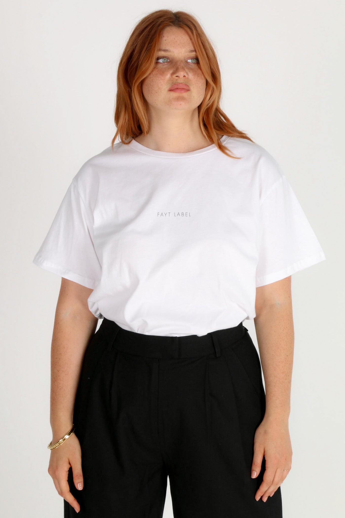 FAYT ESSENTIAL TEE WHITE