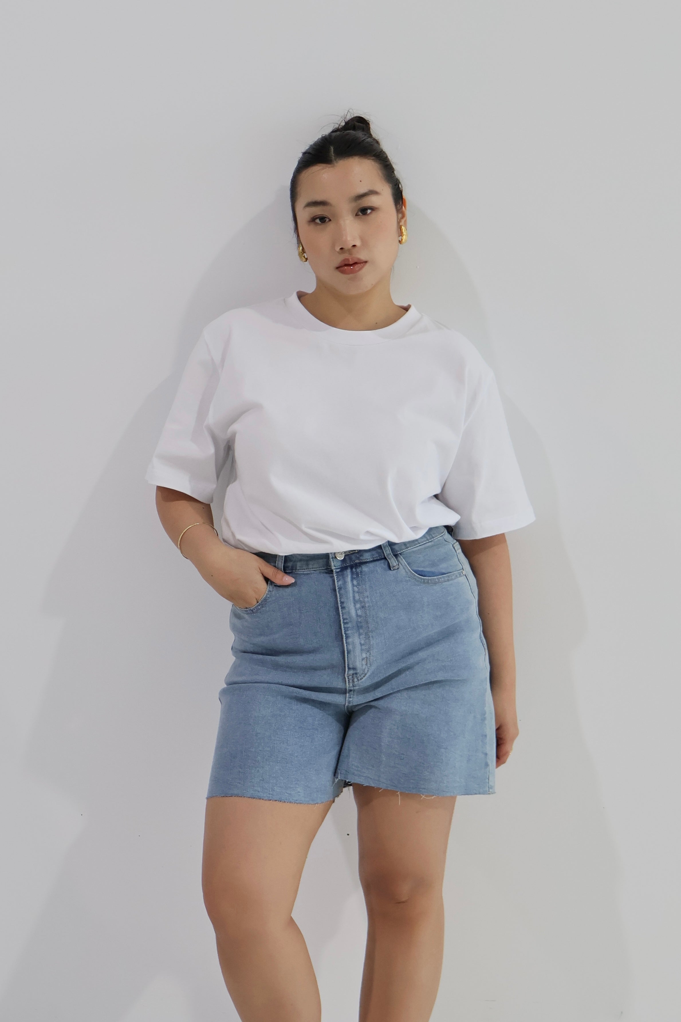 JAGGER DENIM SHORT BLUE WASH