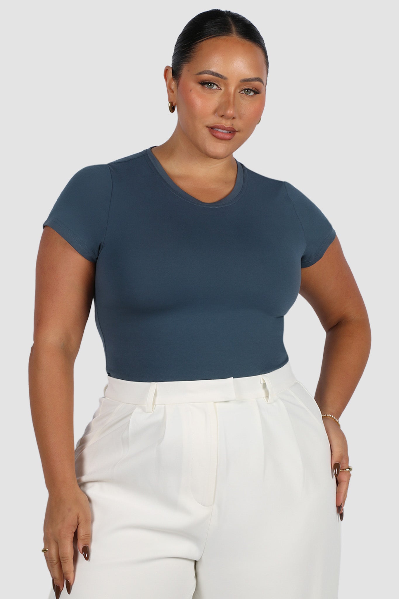 BUTTERY TEE DEEP OCEAN