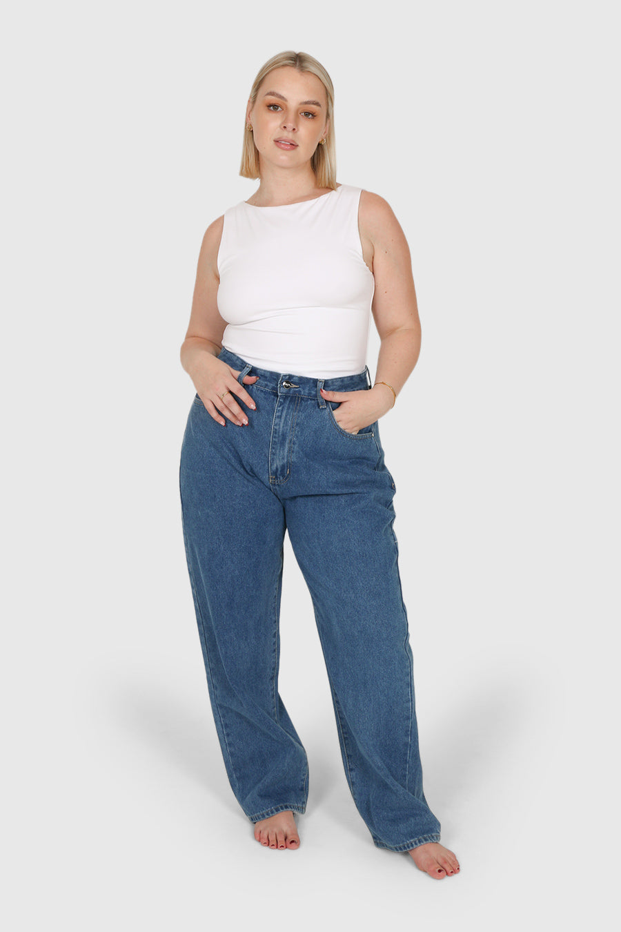 BALDWIN JEANS DEEP BLUE