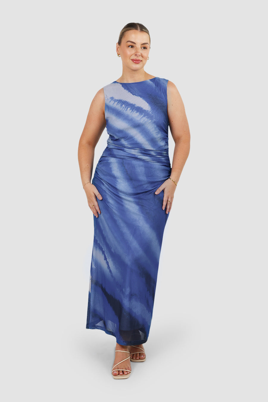 SELAYA DRESS AZURE WASH