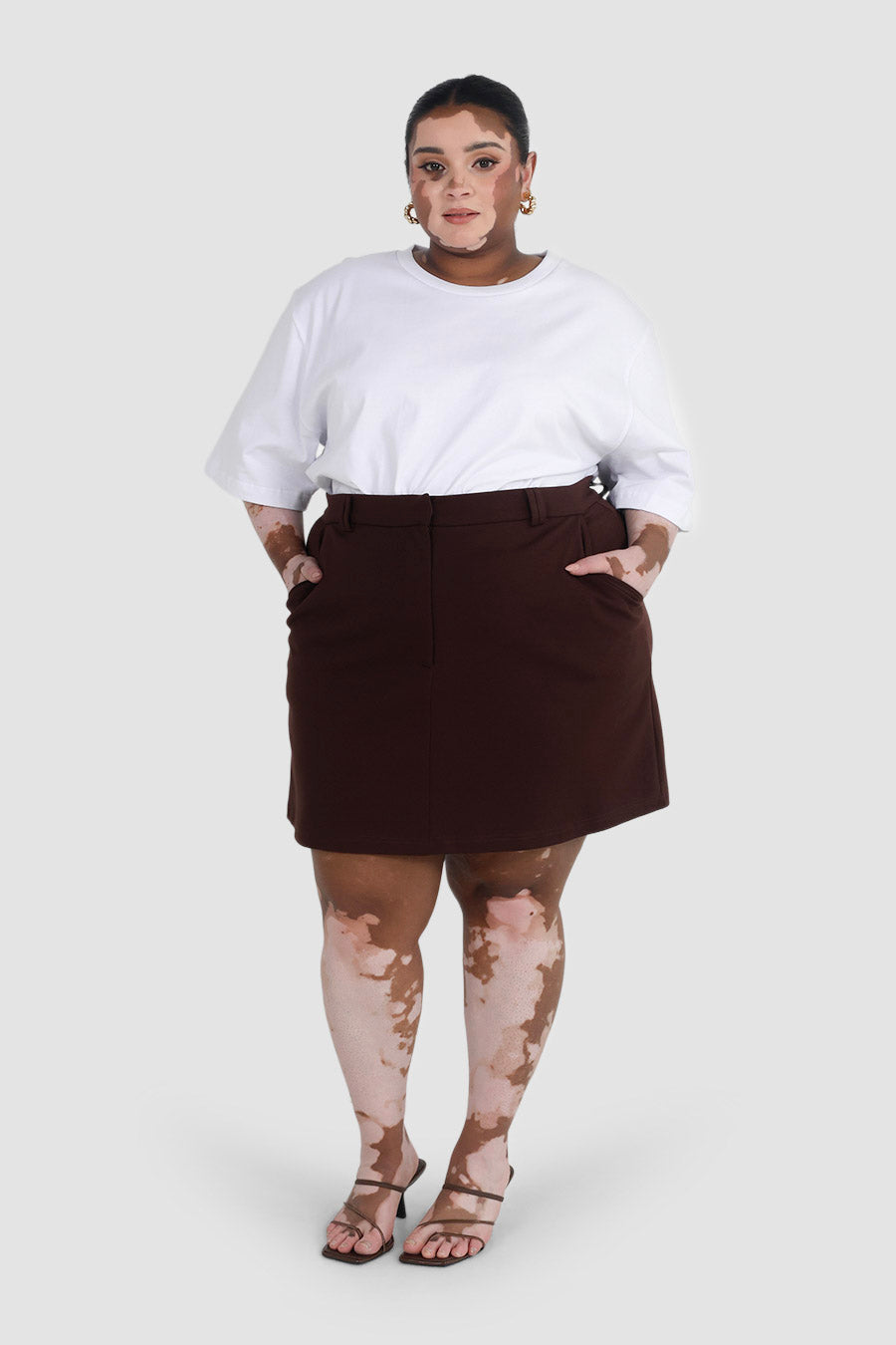 SOREVA COMFORT SKORT ESPRESSO