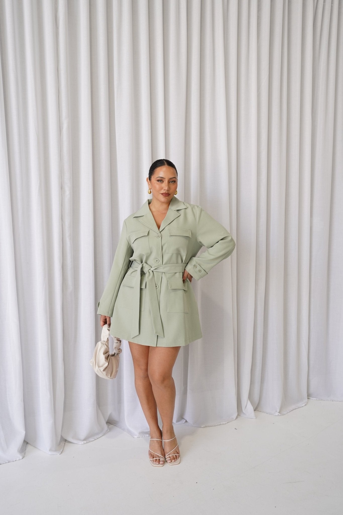 PAX DRESS GREEN Fayt The Label PAX DRESS GREEN Fayt The Label