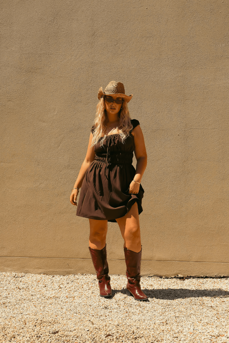 Roux Mini Dress Espresso – Fayt The Label