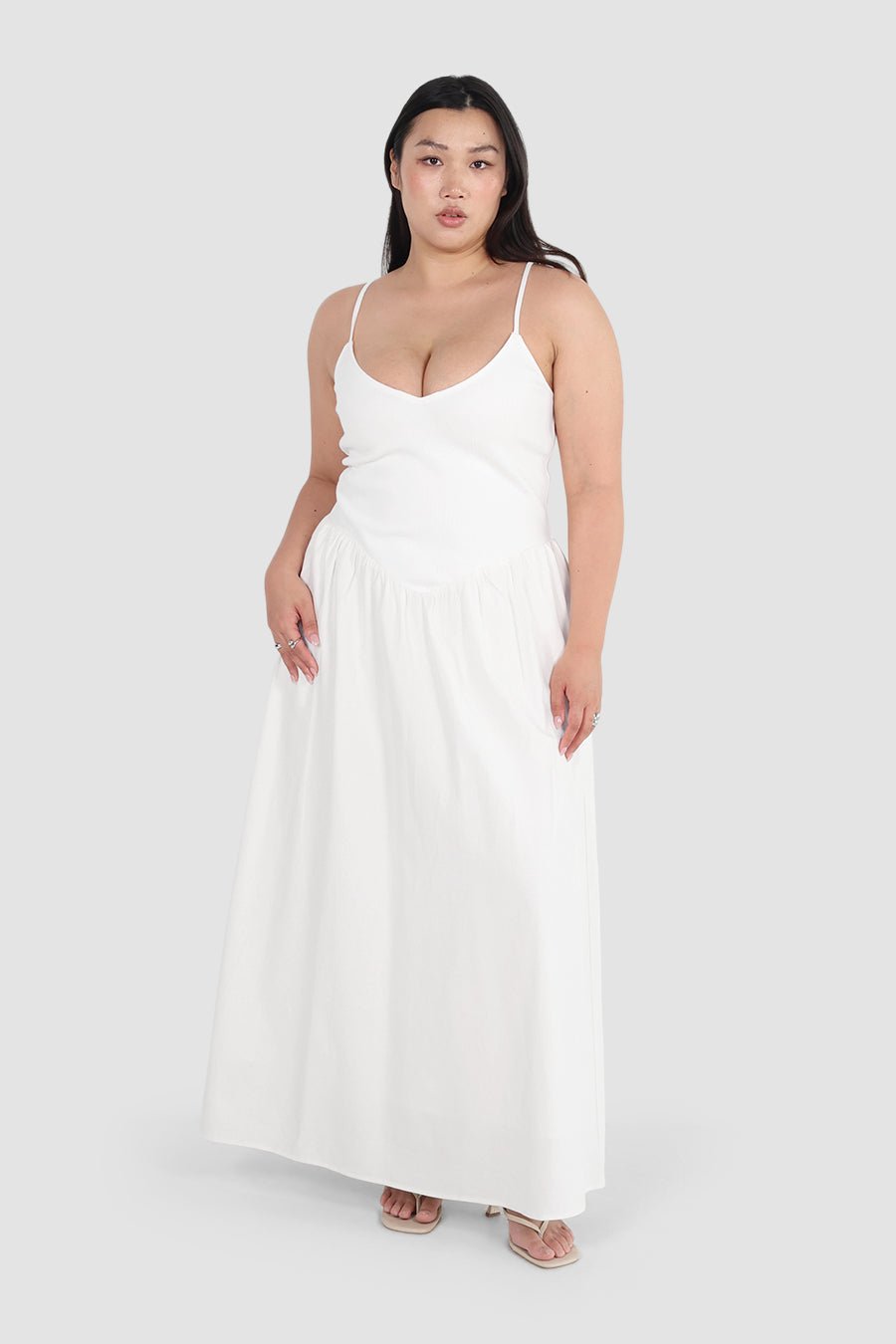 Yara Dress Ivory – Fayt The Label
