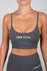 FORM COMFORT BRA CHARCOAL GREY - FAYT The Label