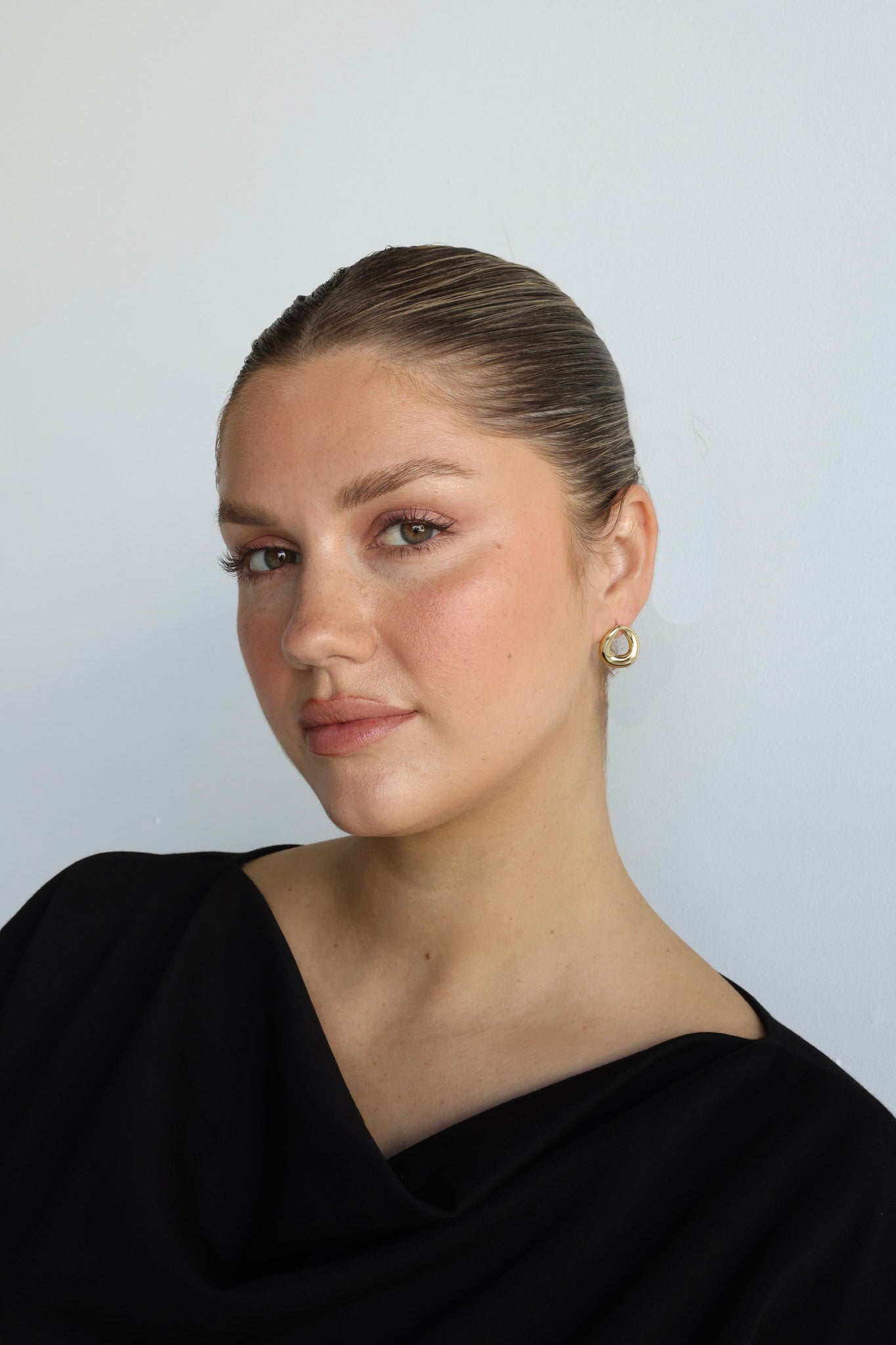 JUNO STUD EARRINGS GOLD