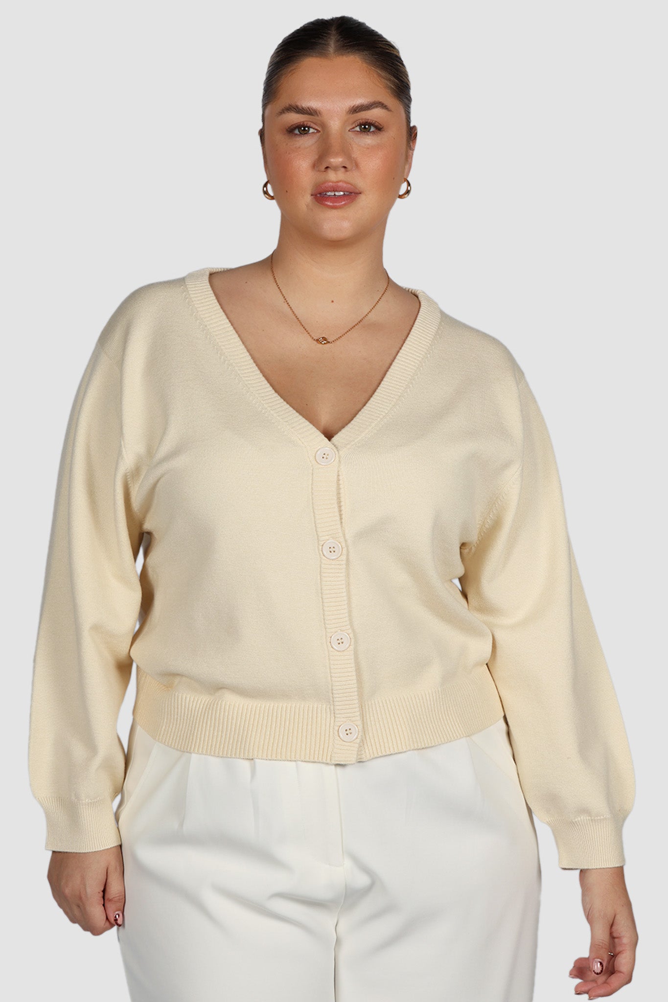 HARRIET CARDIGAN VANILLA