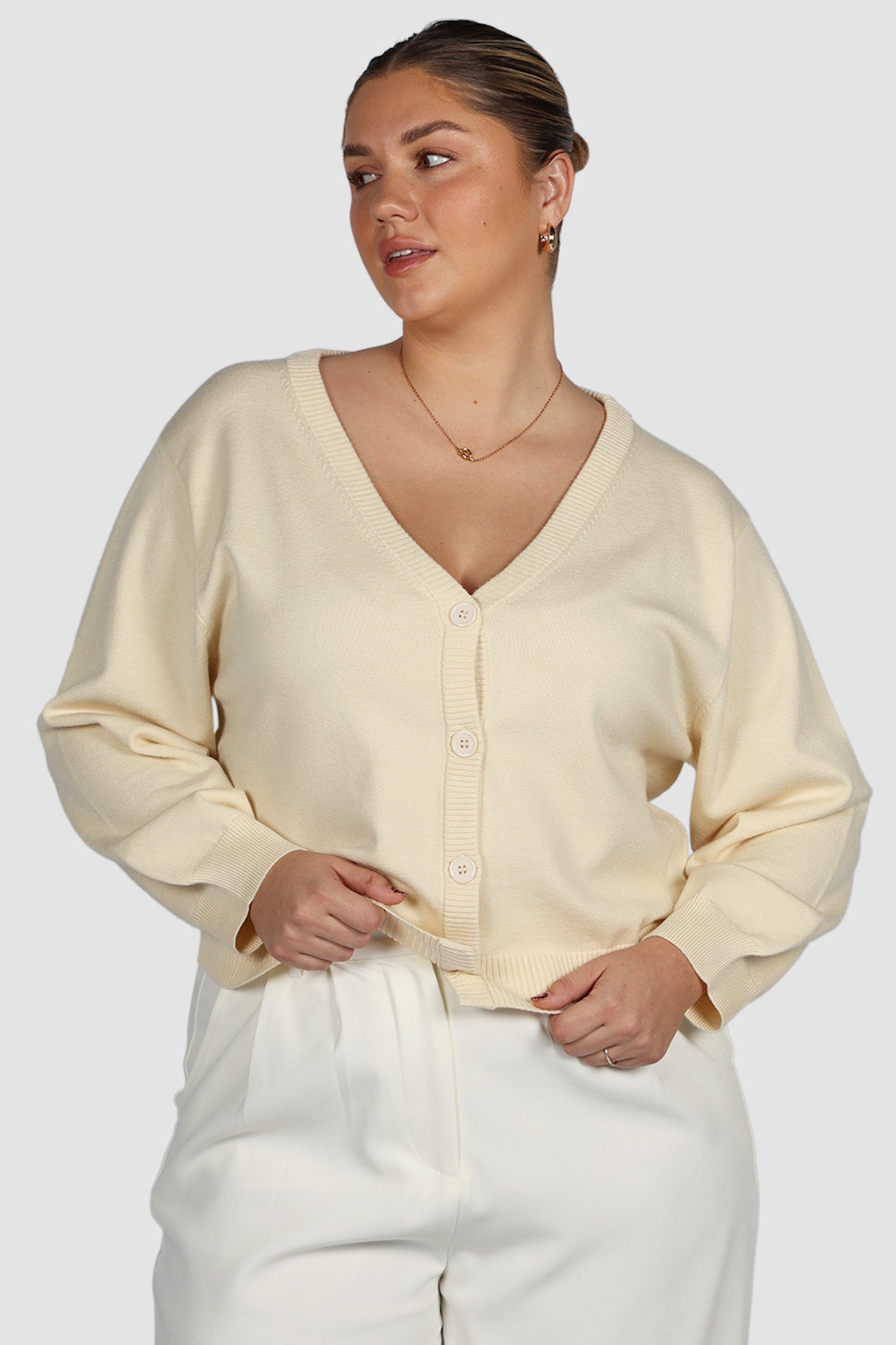 HARRIET CARDIGAN VANILLA