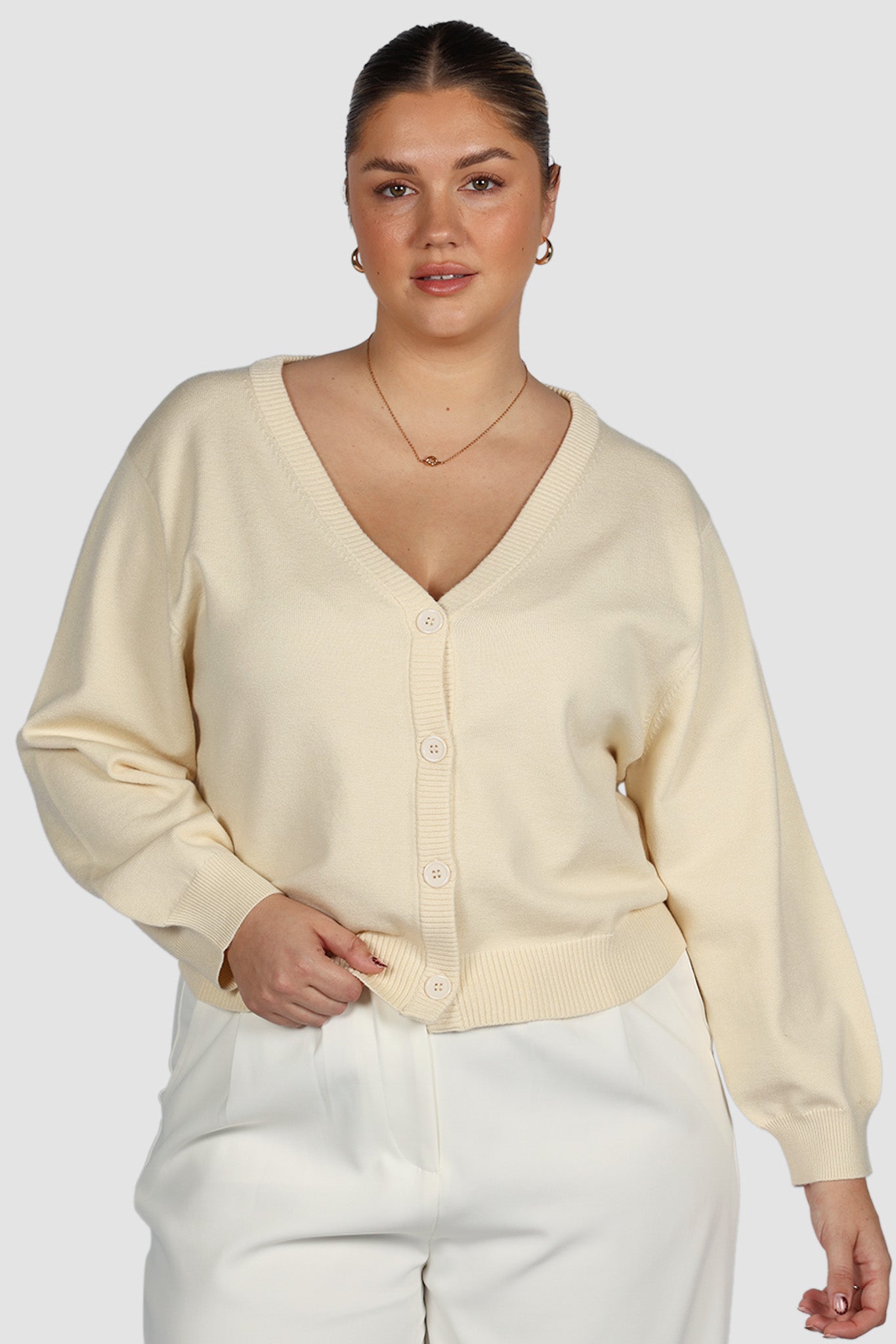 HARRIET CARDIGAN VANILLA