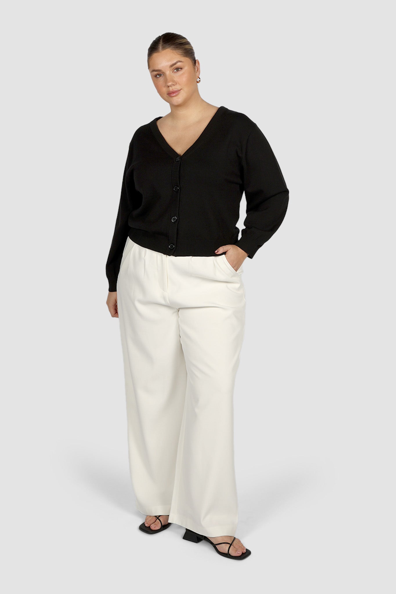 HARRIET CARDIGAN BLACK