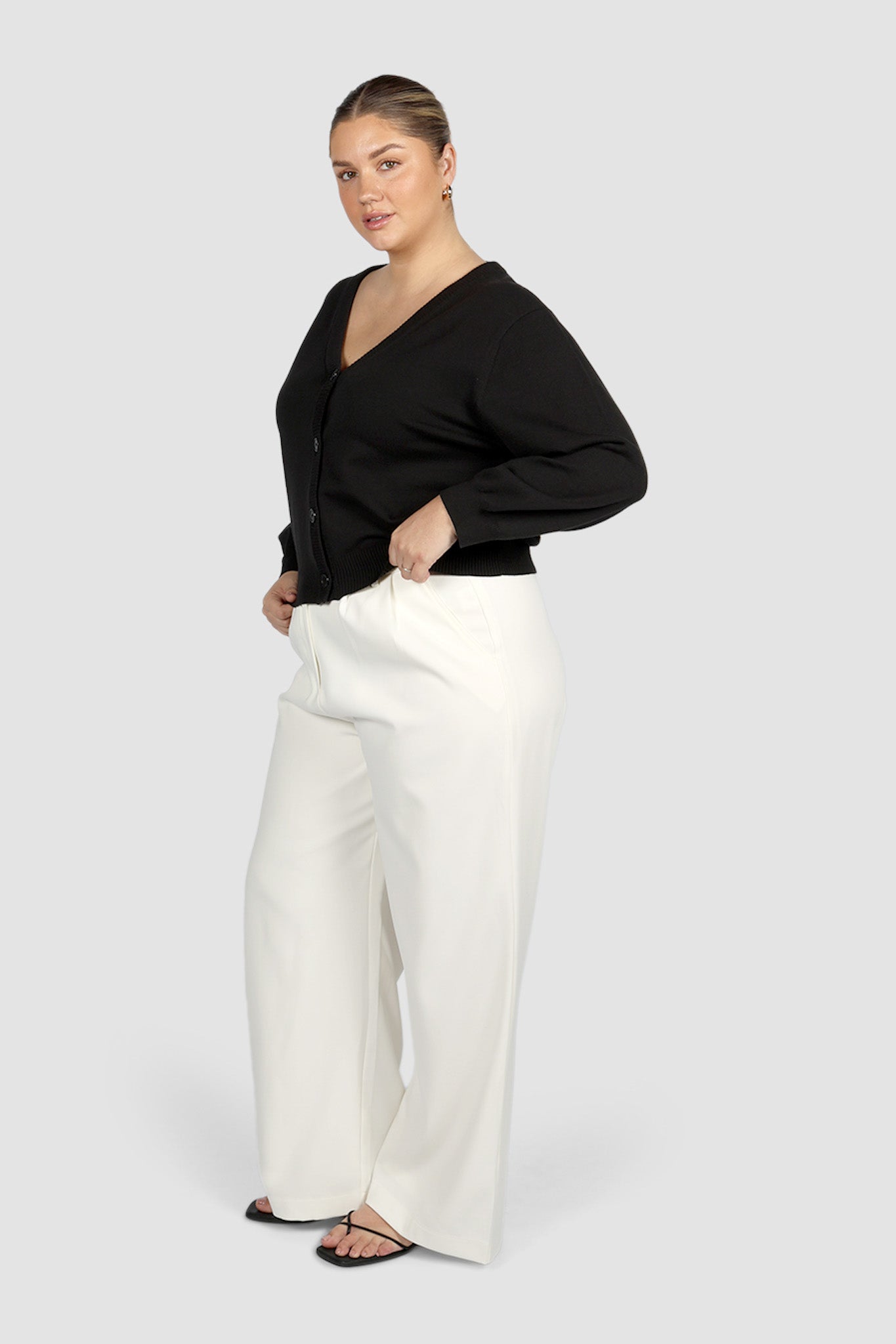 HARRIET CARDIGAN BLACK