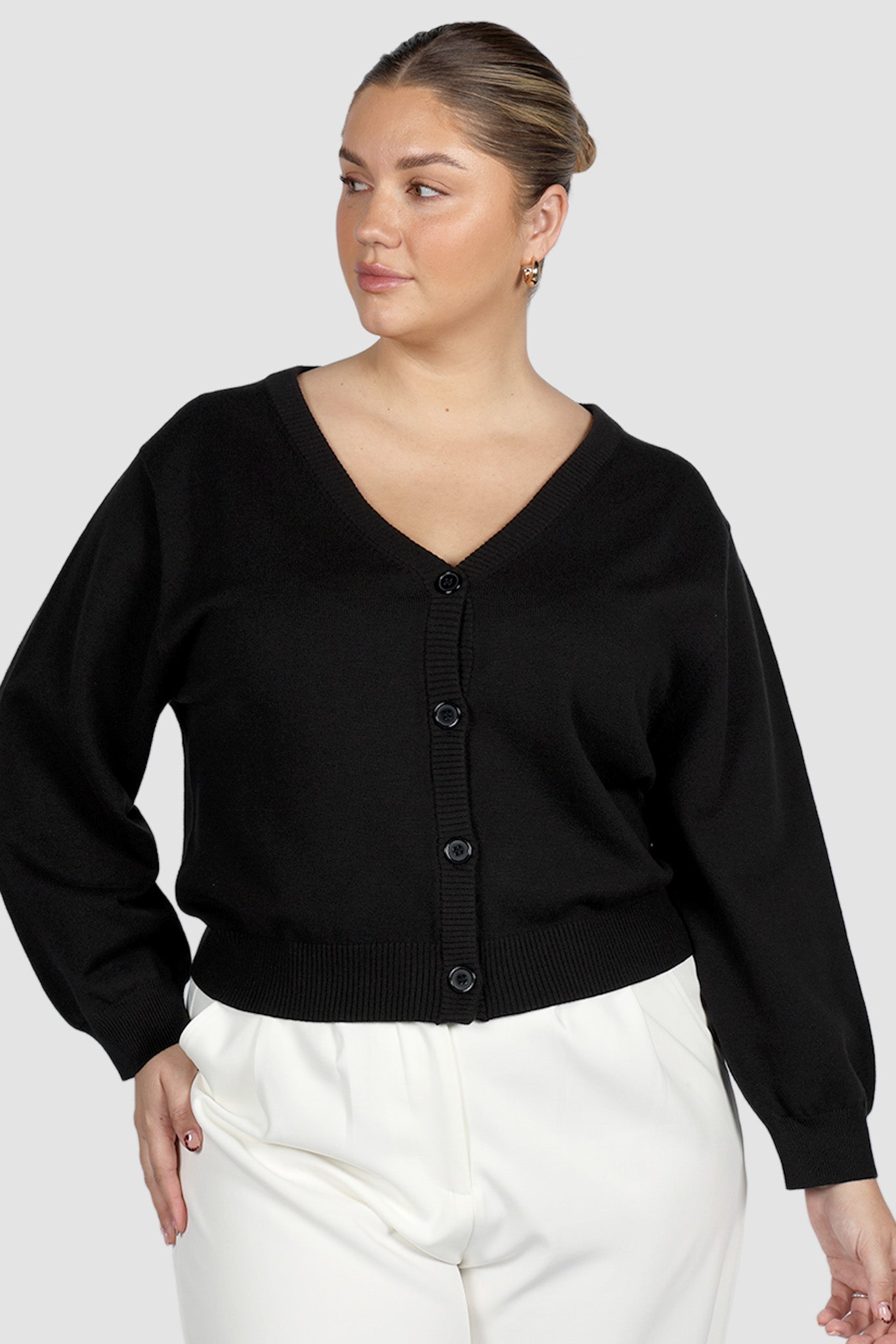 HARRIET CARDIGAN BLACK