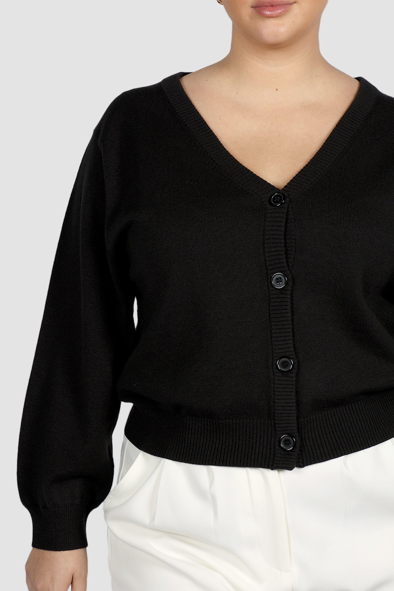 HARRIET CARDIGAN BLACK