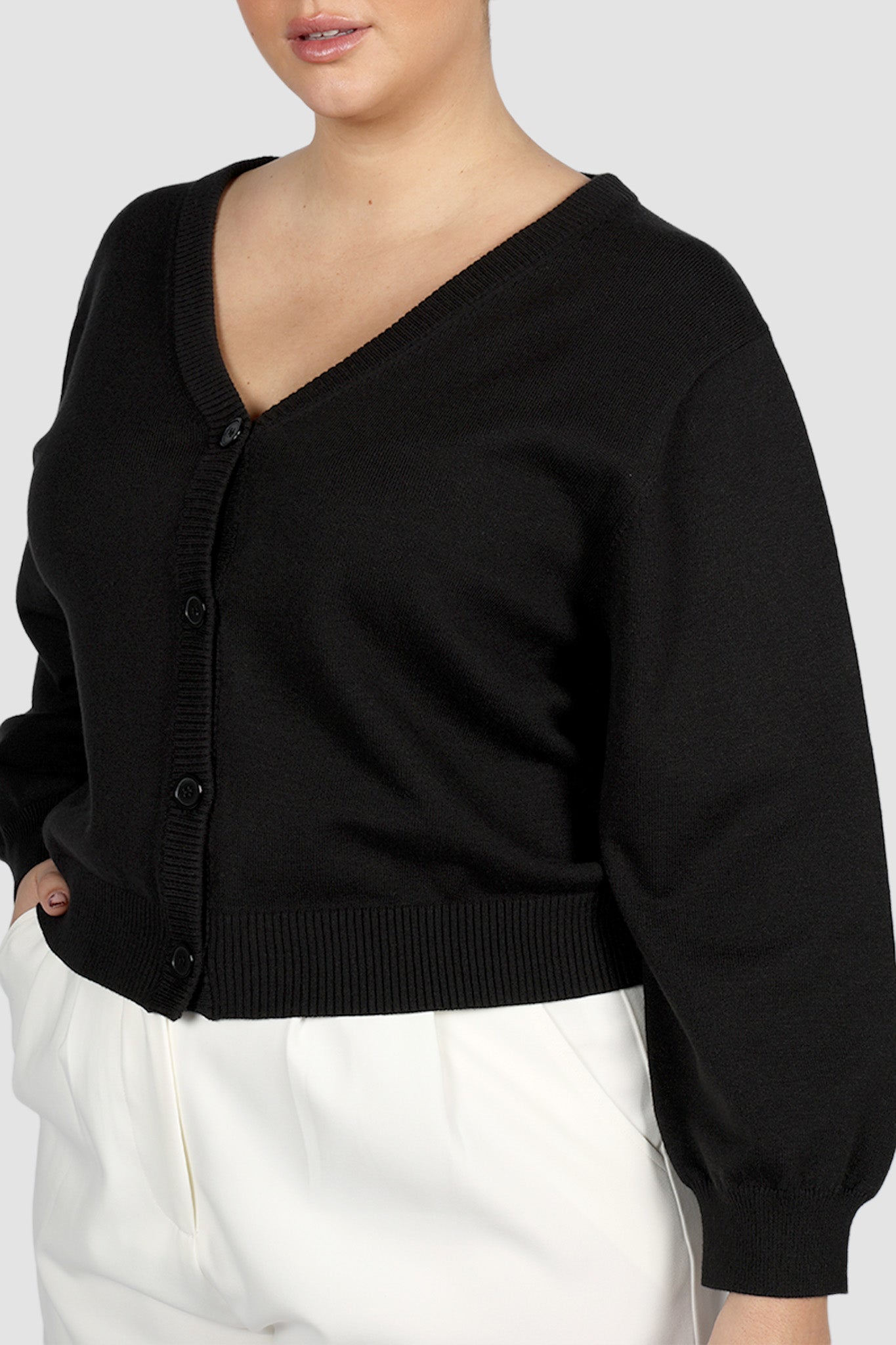 HARRIET CARDIGAN BLACK