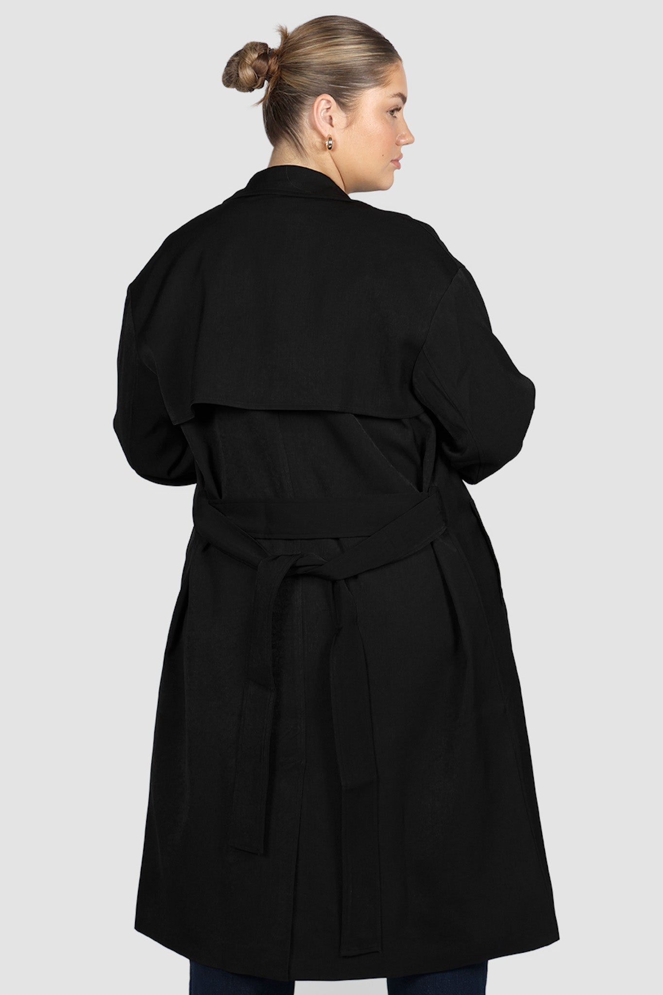 LENNOX TRENCH BLACK