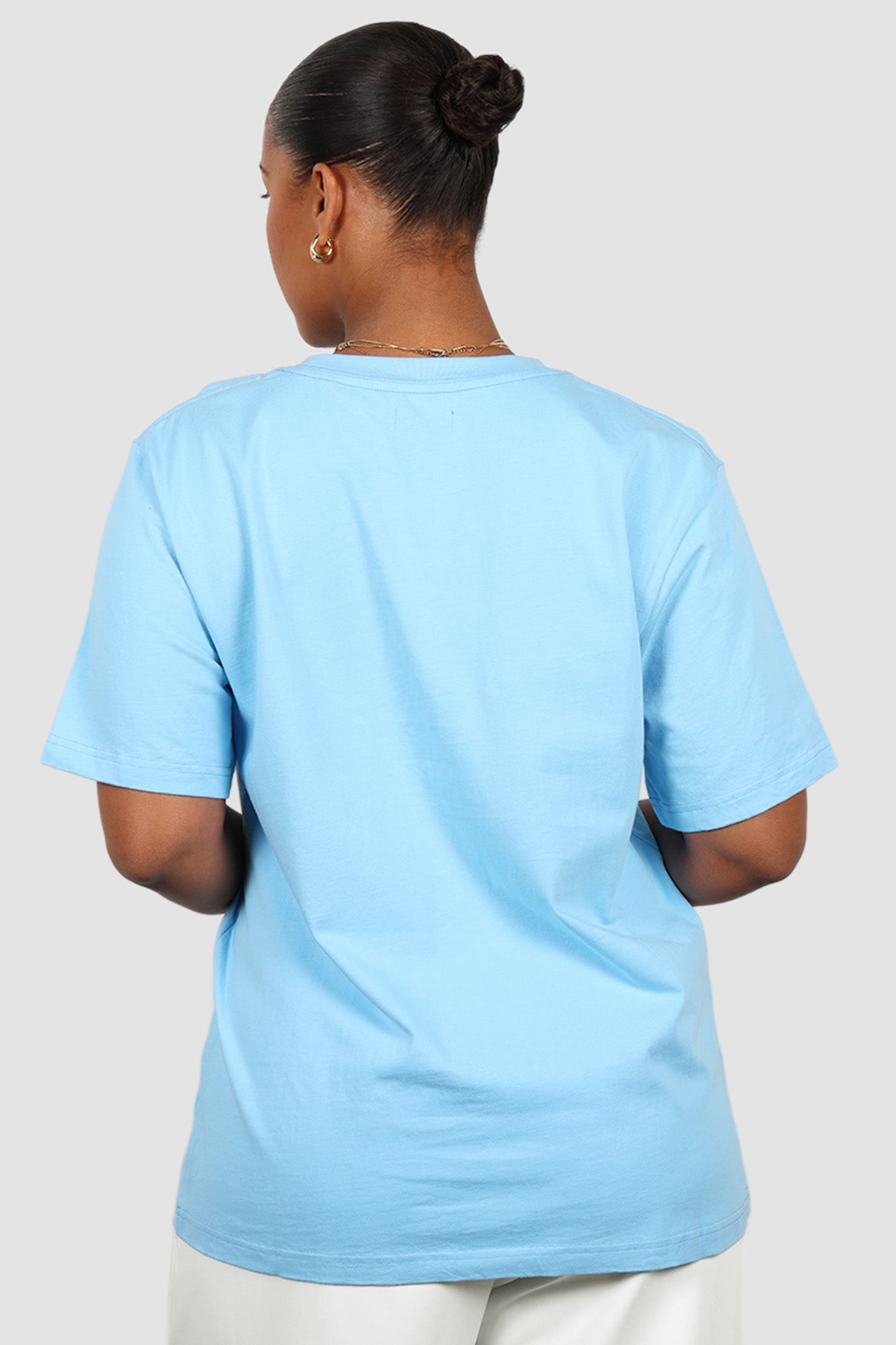 SIGNATURE LOGO TEE BLUE
