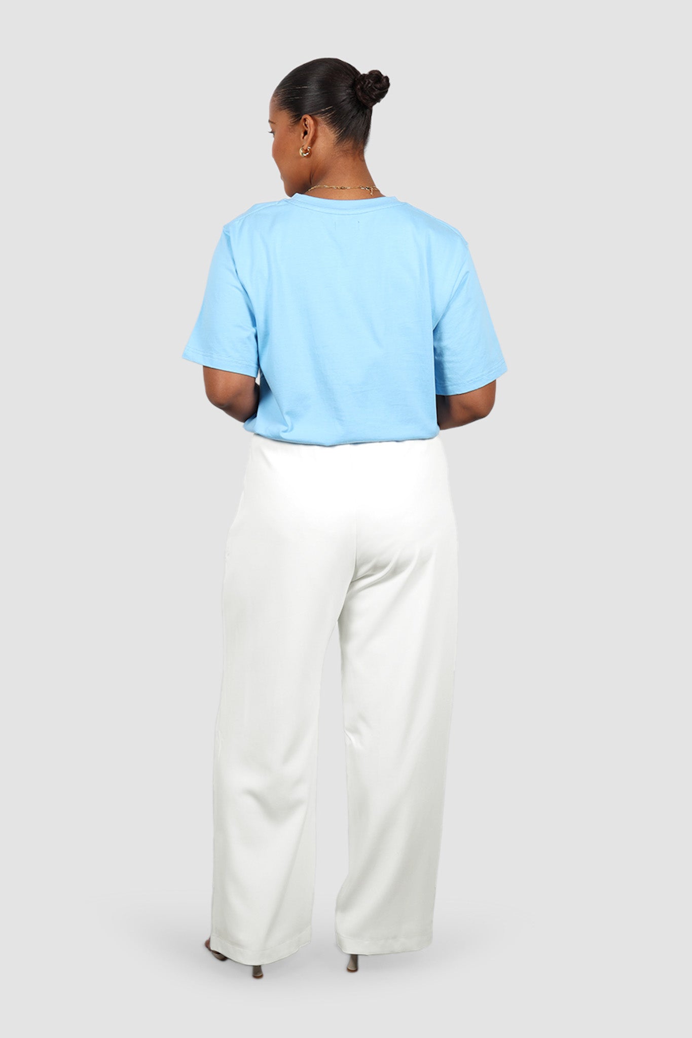 SIGNATURE LOGO TEE BLUE