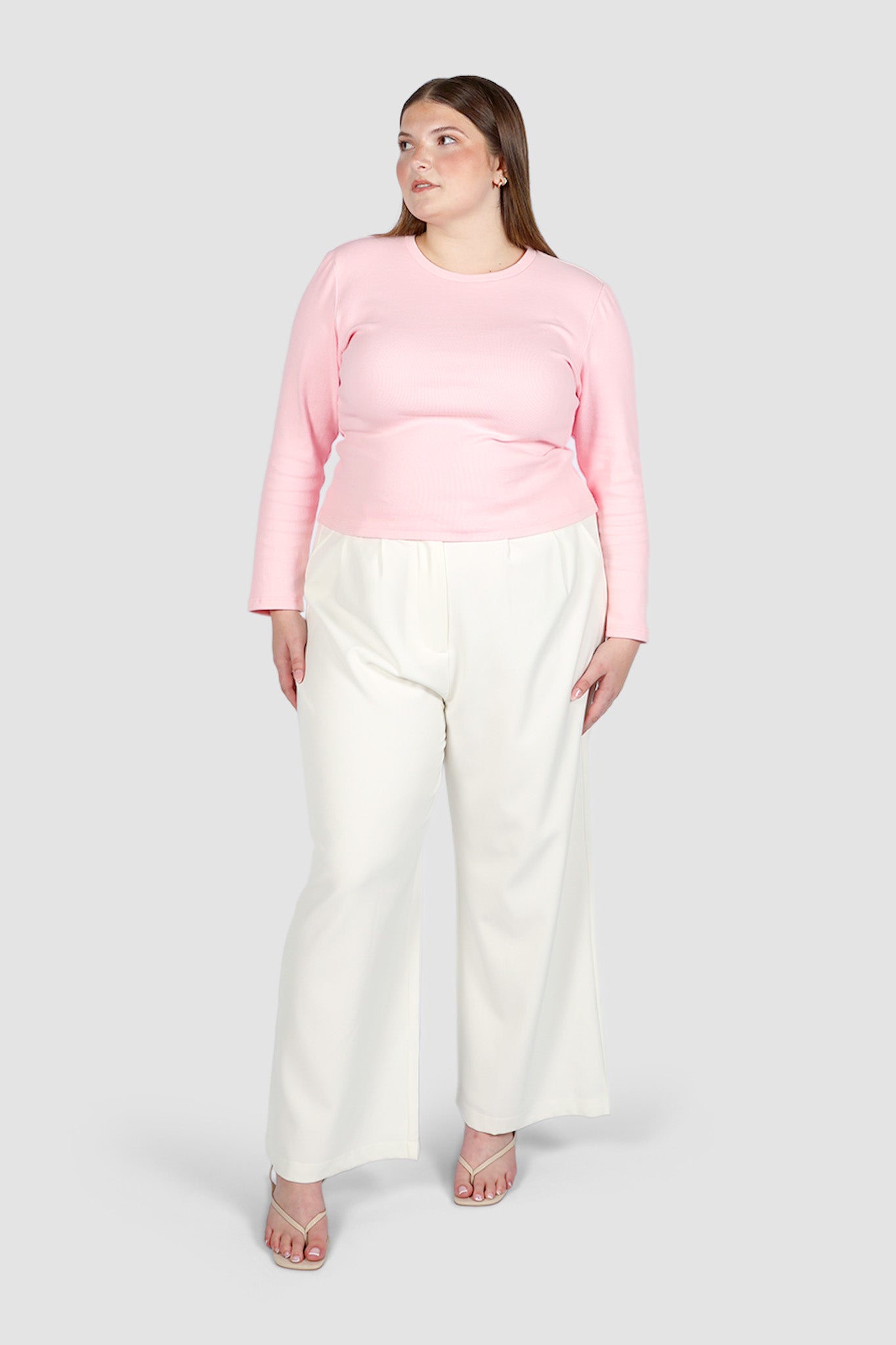 DOWNTOWN PANT WHITE