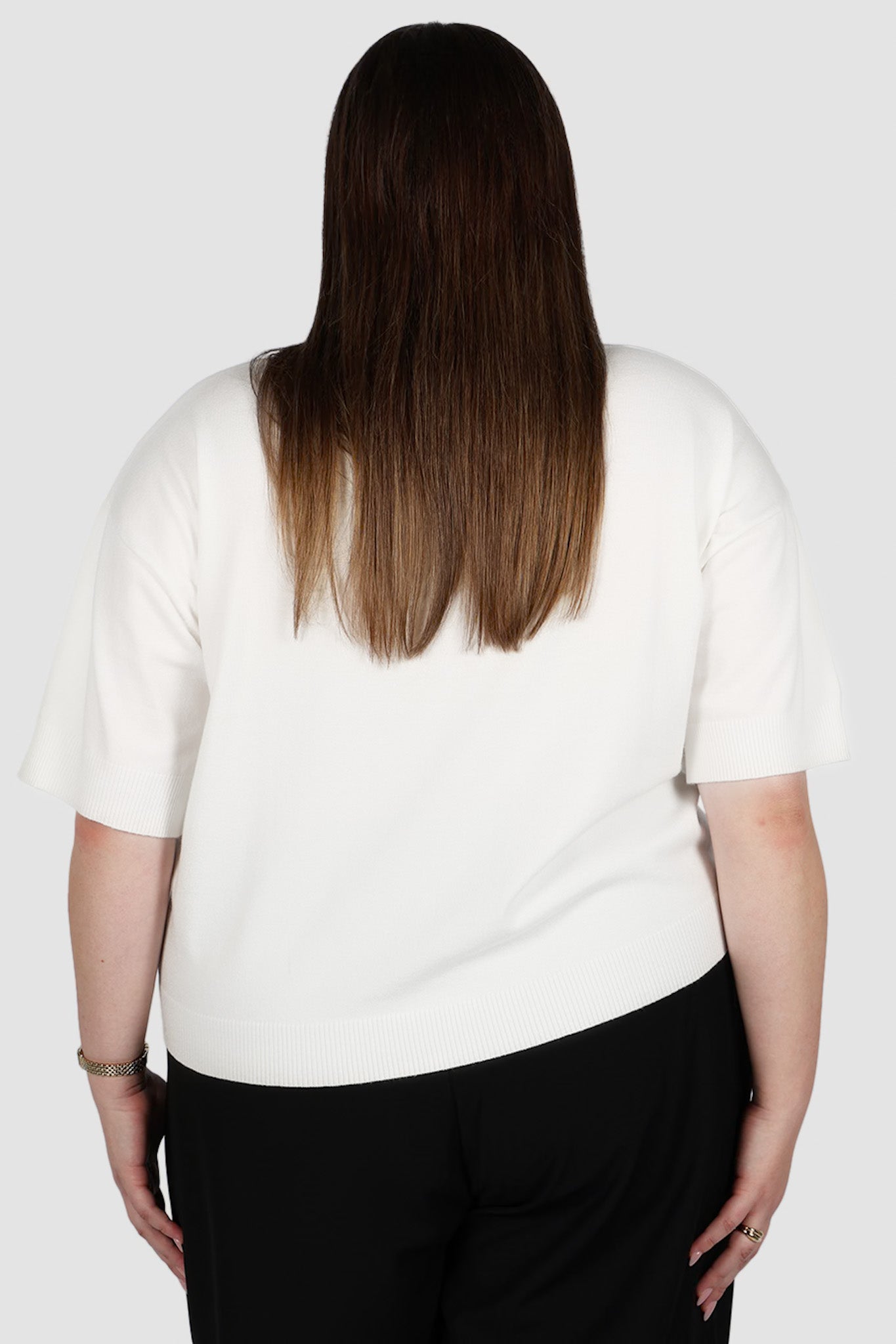 WYLER KNIT TOP MILK