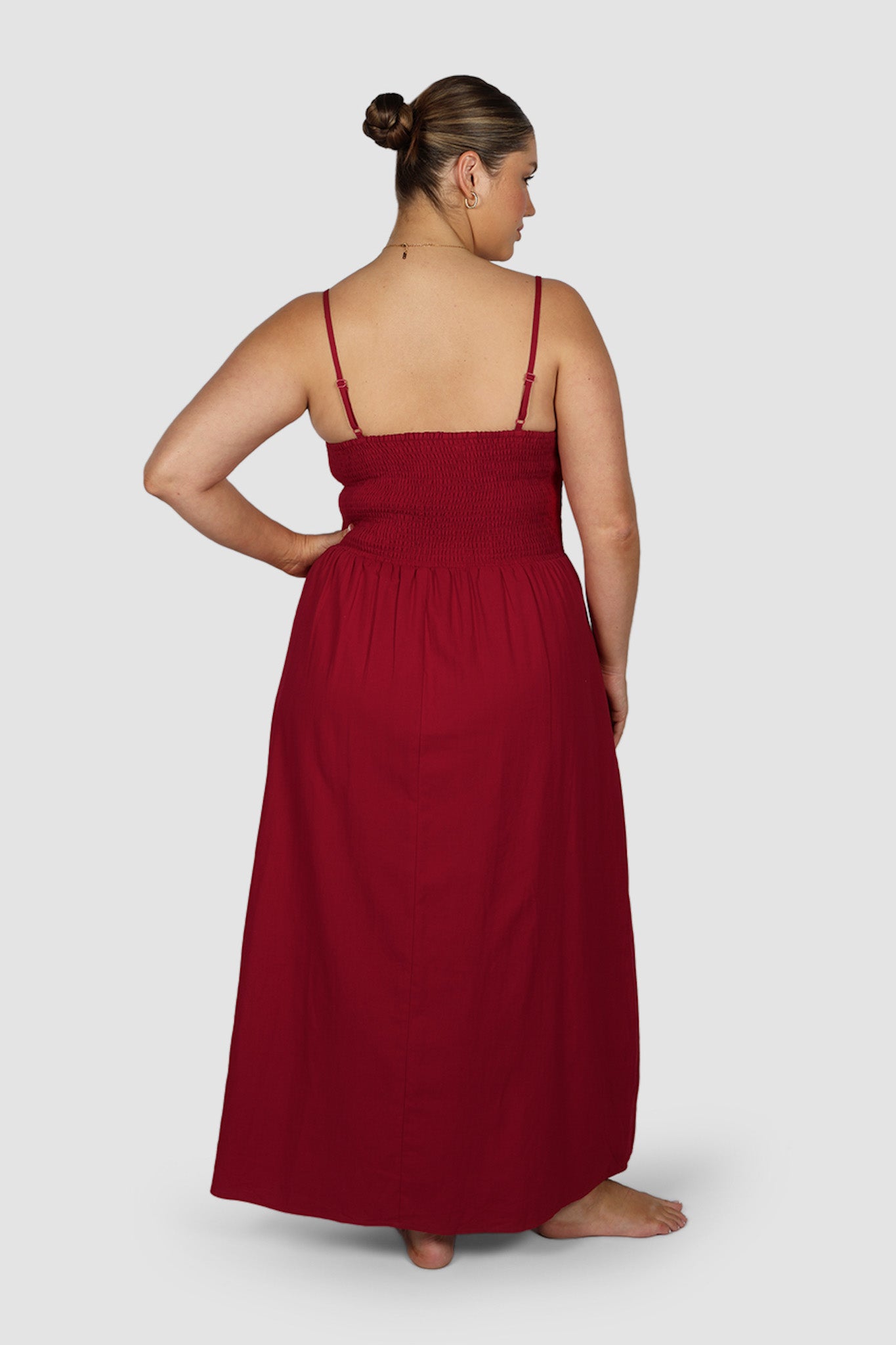 YARA DRESS RED