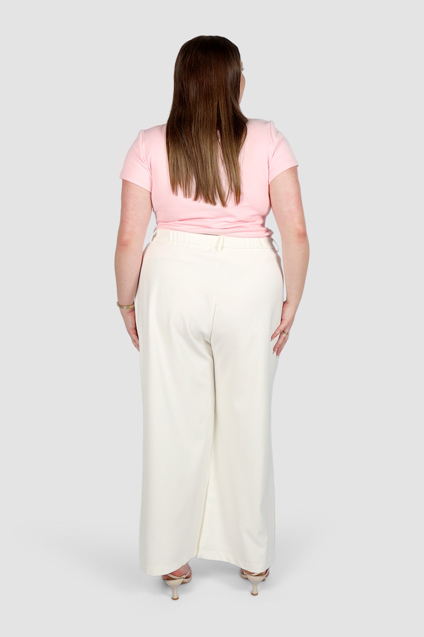 SAVANNAH RIB TEE BABY PINK
