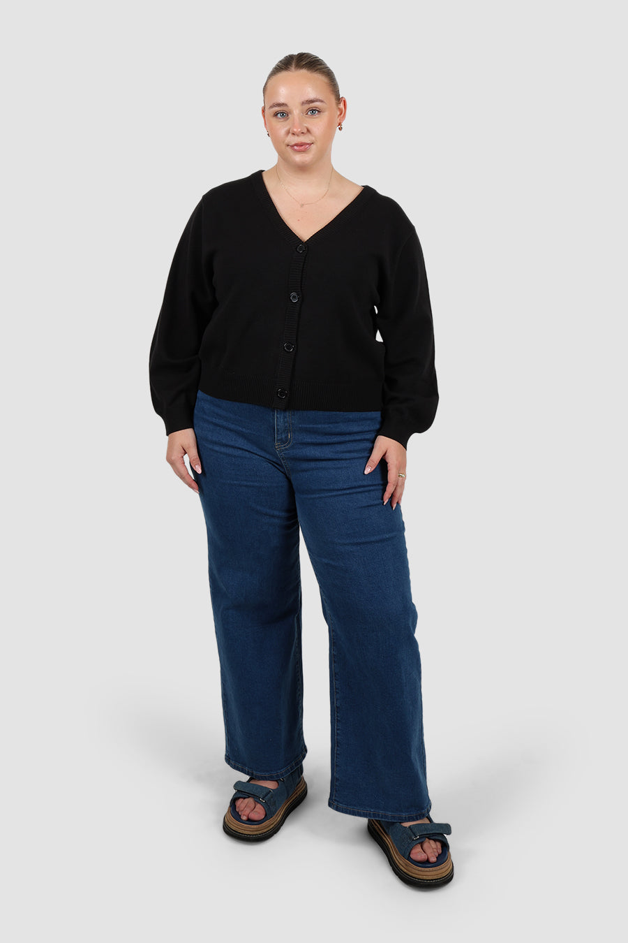 HARRIET CARDIGAN BLACK