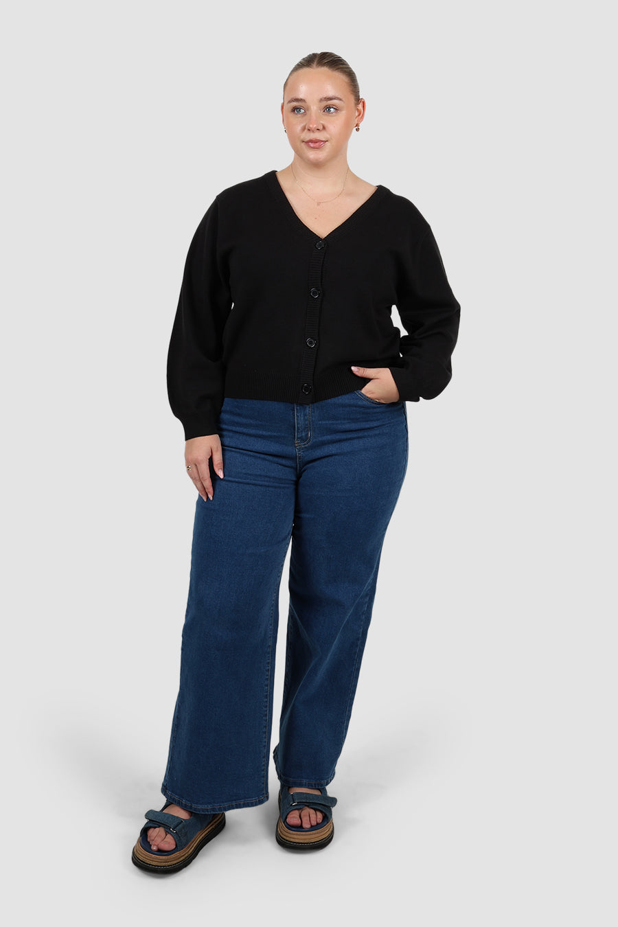 HARRIET CARDIGAN BLACK