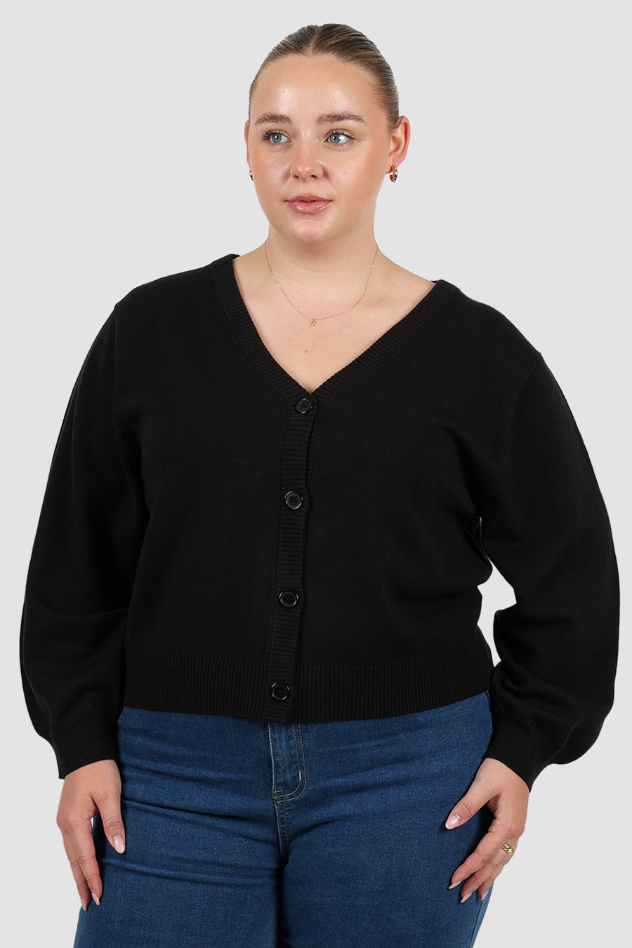 HARRIET CARDIGAN BLACK