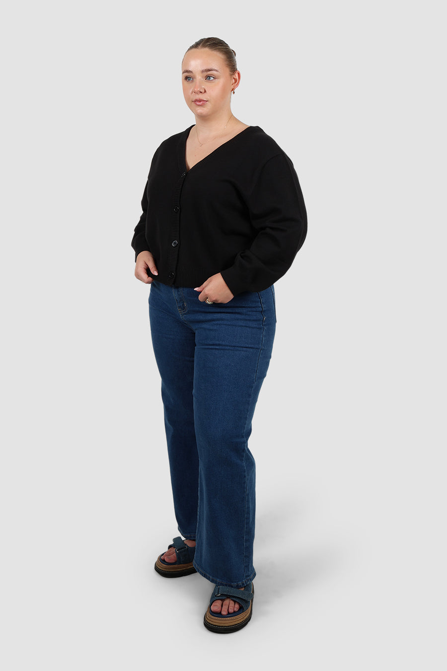 HARRIET CARDIGAN BLACK
