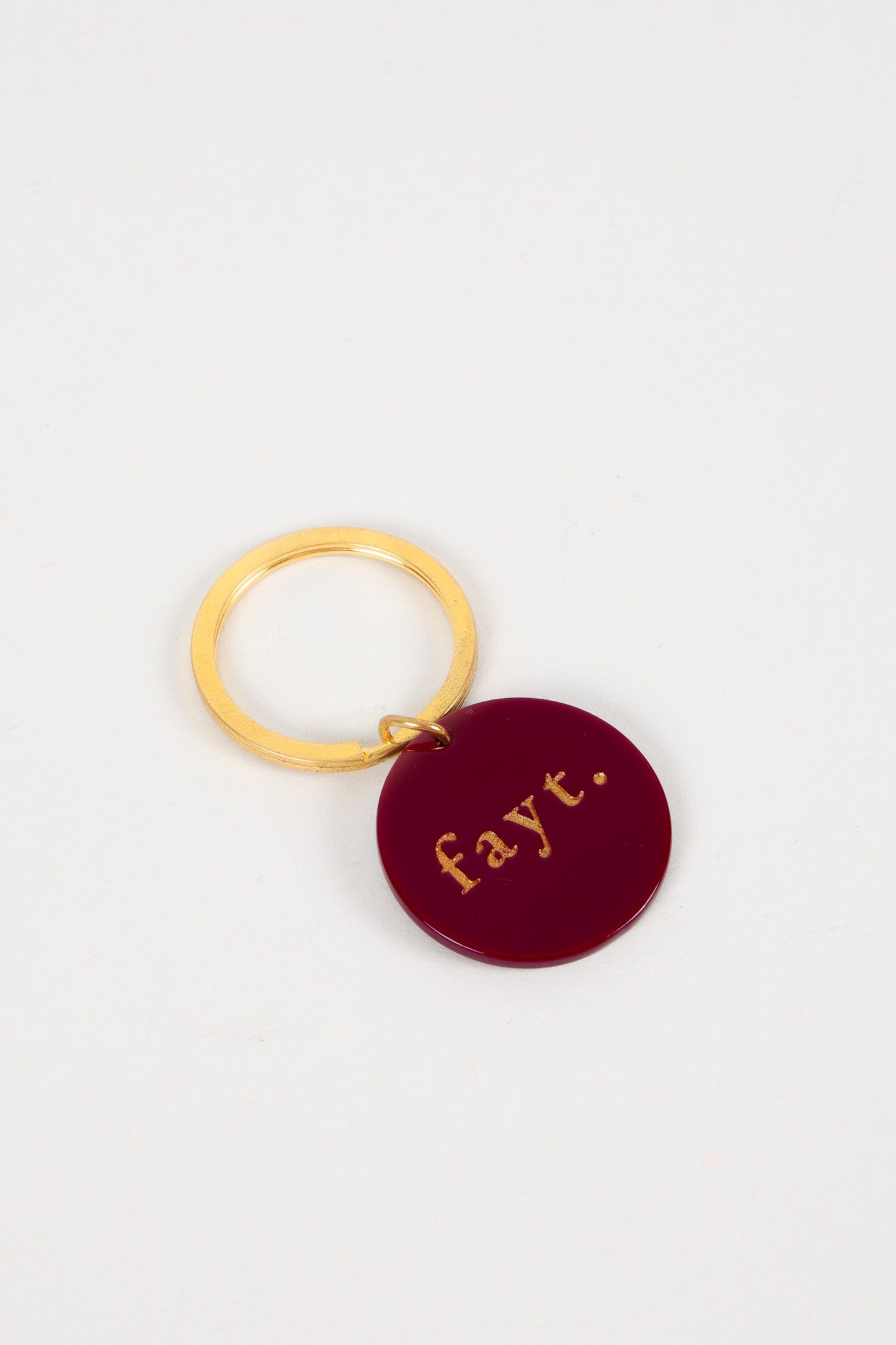 FAYT KEYRING MERLOT