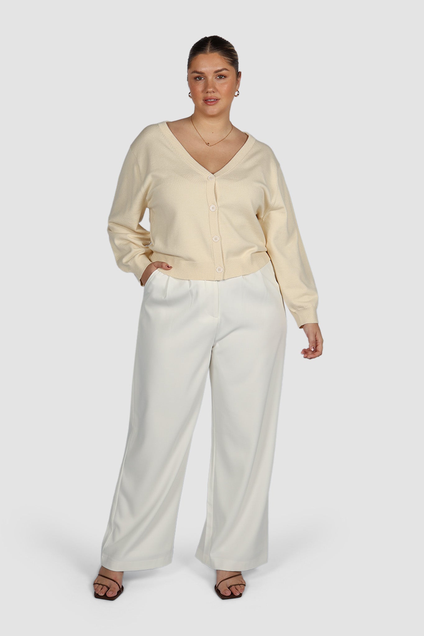 HARRIET CARDIGAN VANILLA