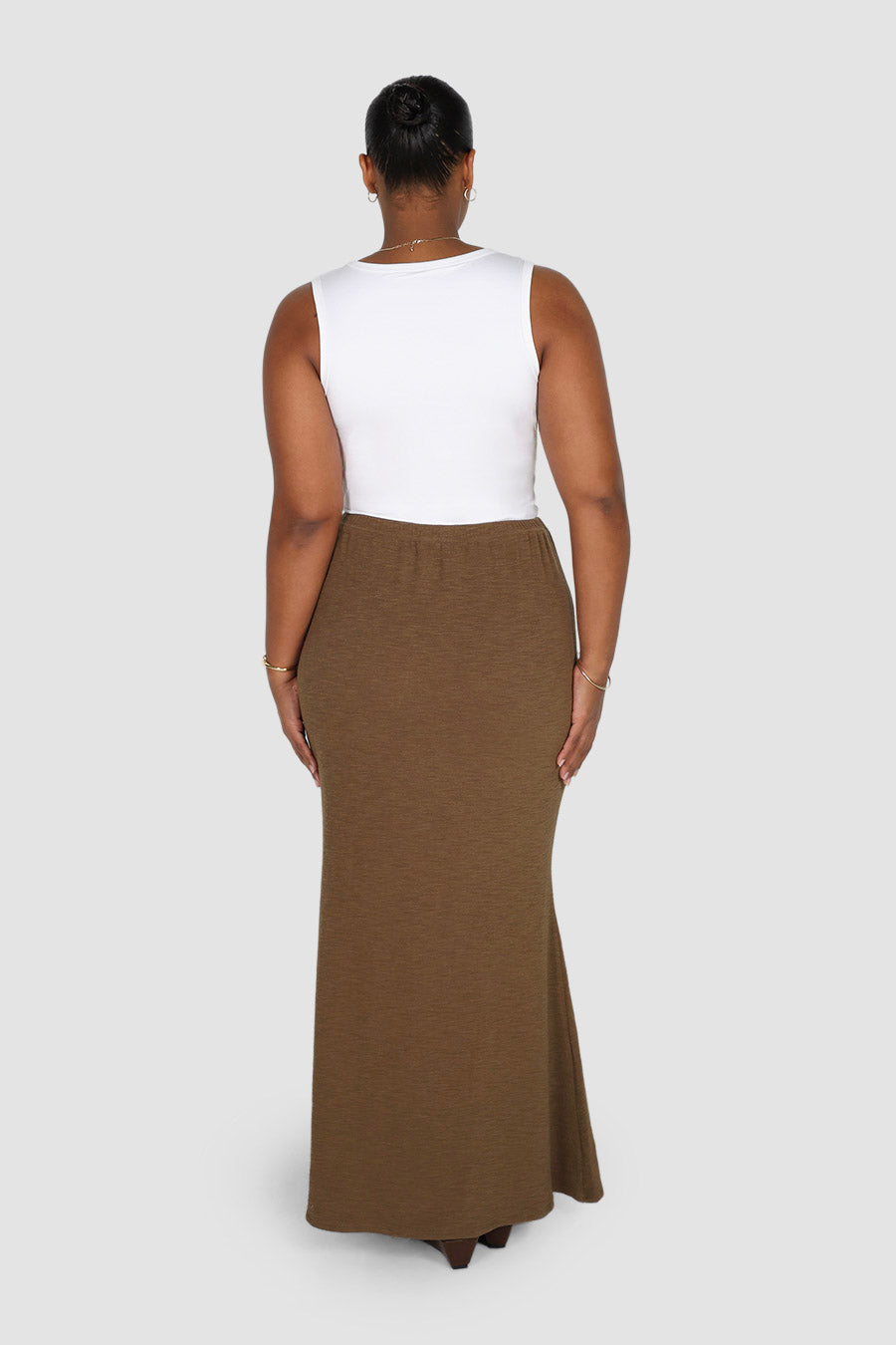 TERRA SKIRT CHOCOLATE