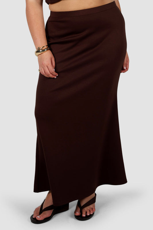 CALAIS SKIRT ESPRESSO
