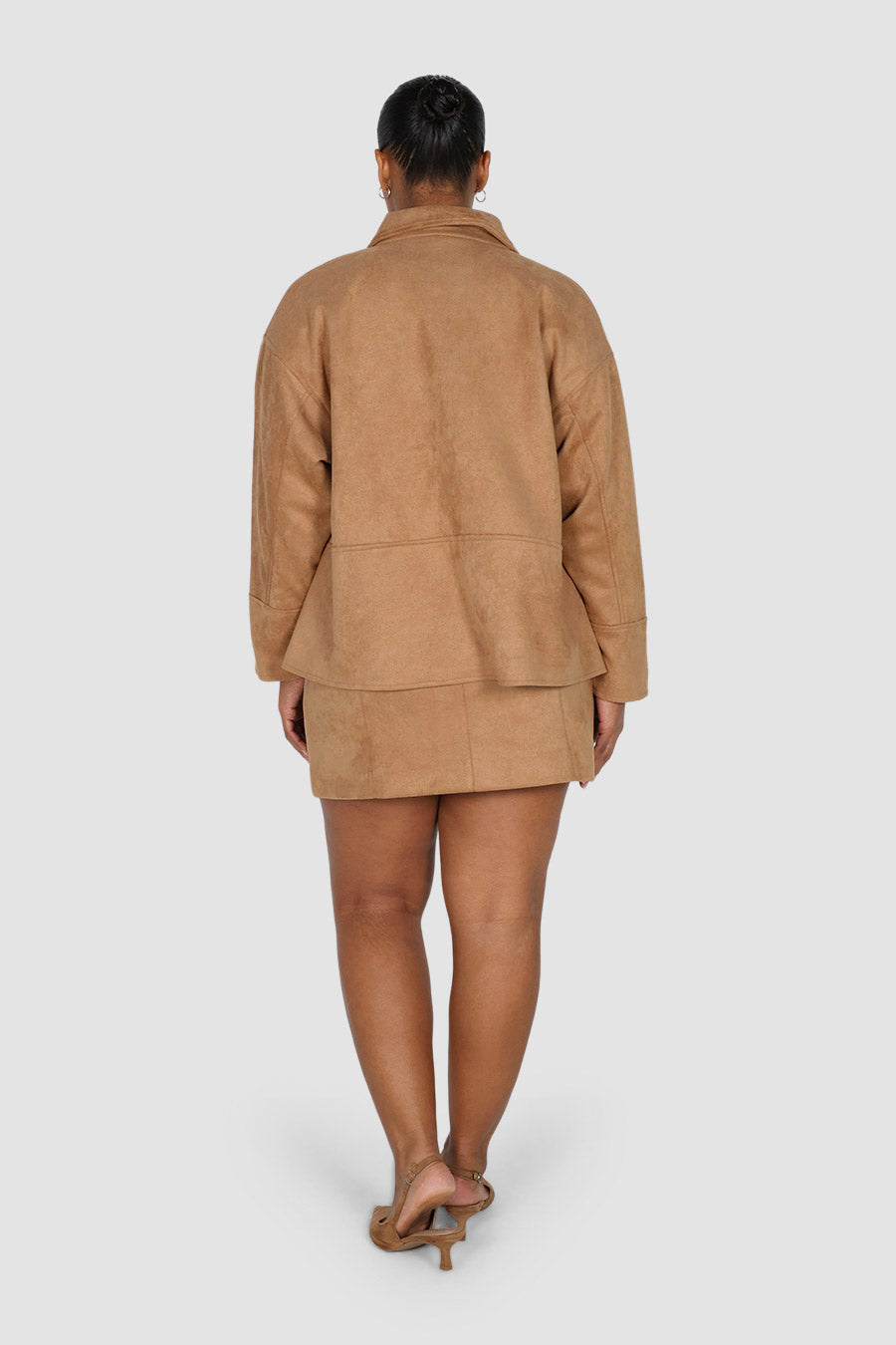 JUDE ZIP JACKET CARAMEL