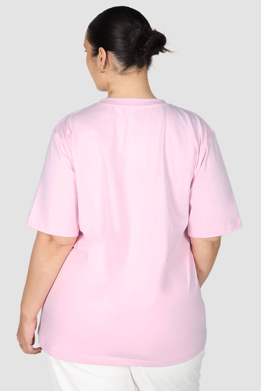 SIGNATURE TEE SOFT PINK
